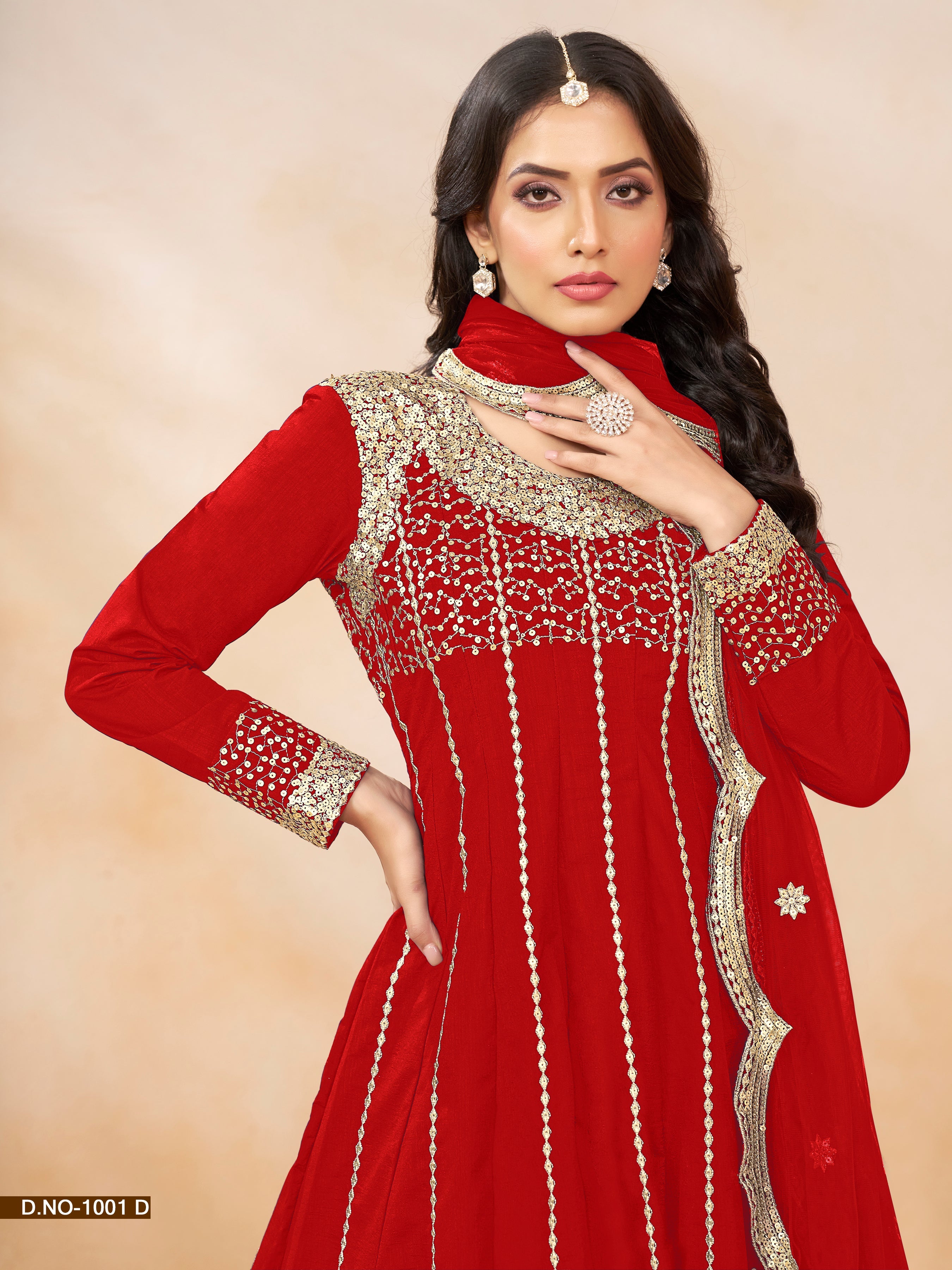 ART SILK FABRIC DESIGNER SUIT EAST0018
