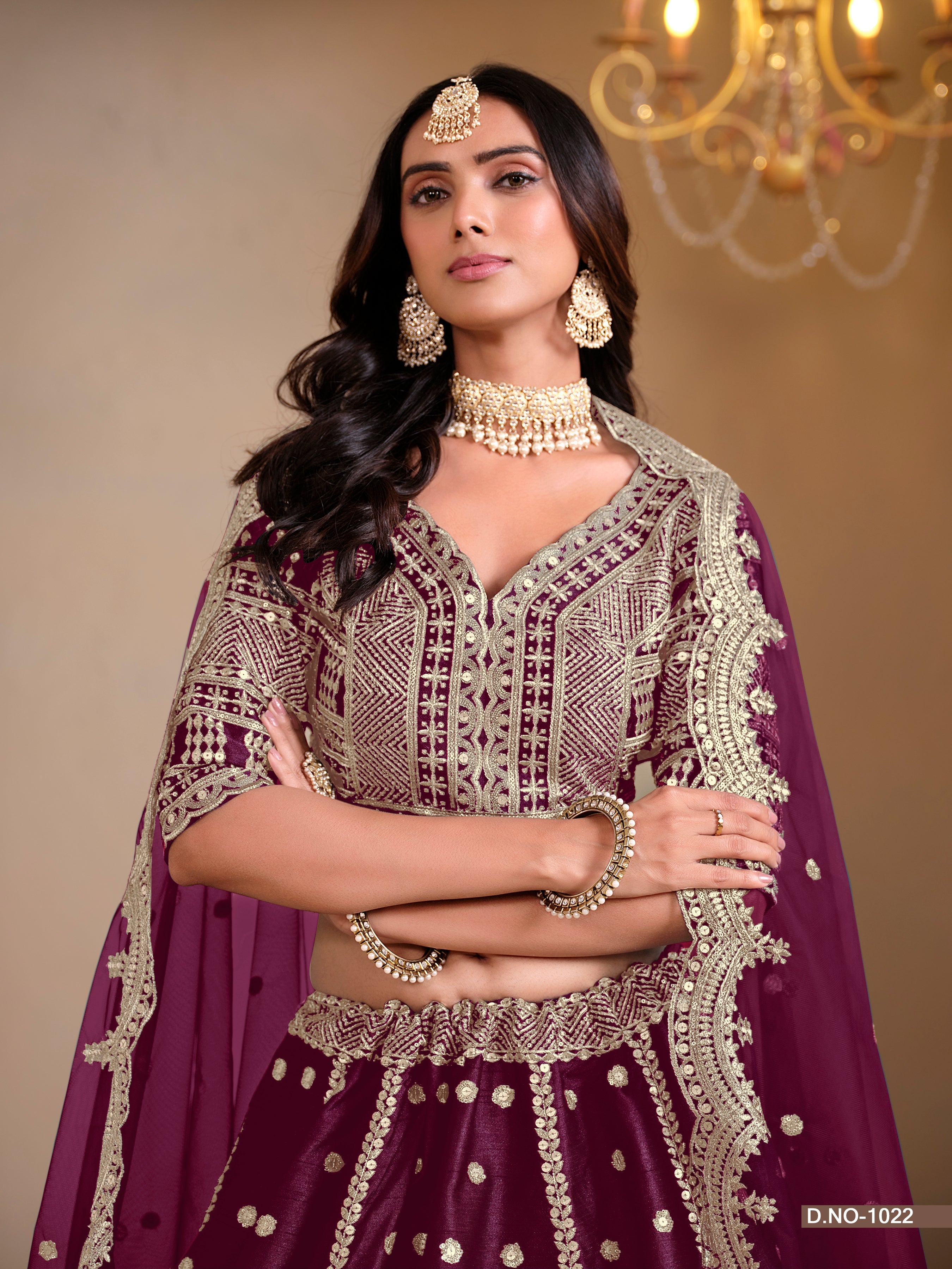 Lehenga choli with premium Embroidery work LXLG0013