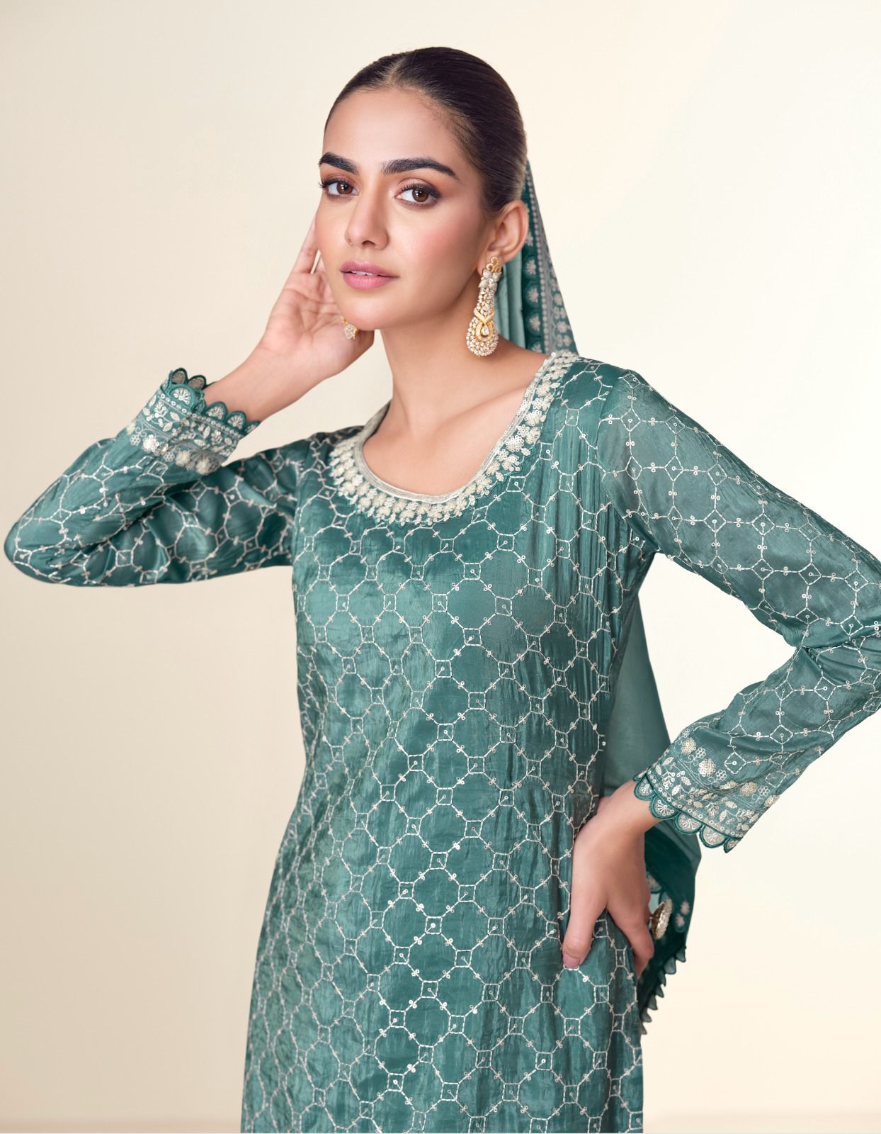 PREMIUM TISSUE CRUSH FABRIC STANDARD SUIT EAST0006