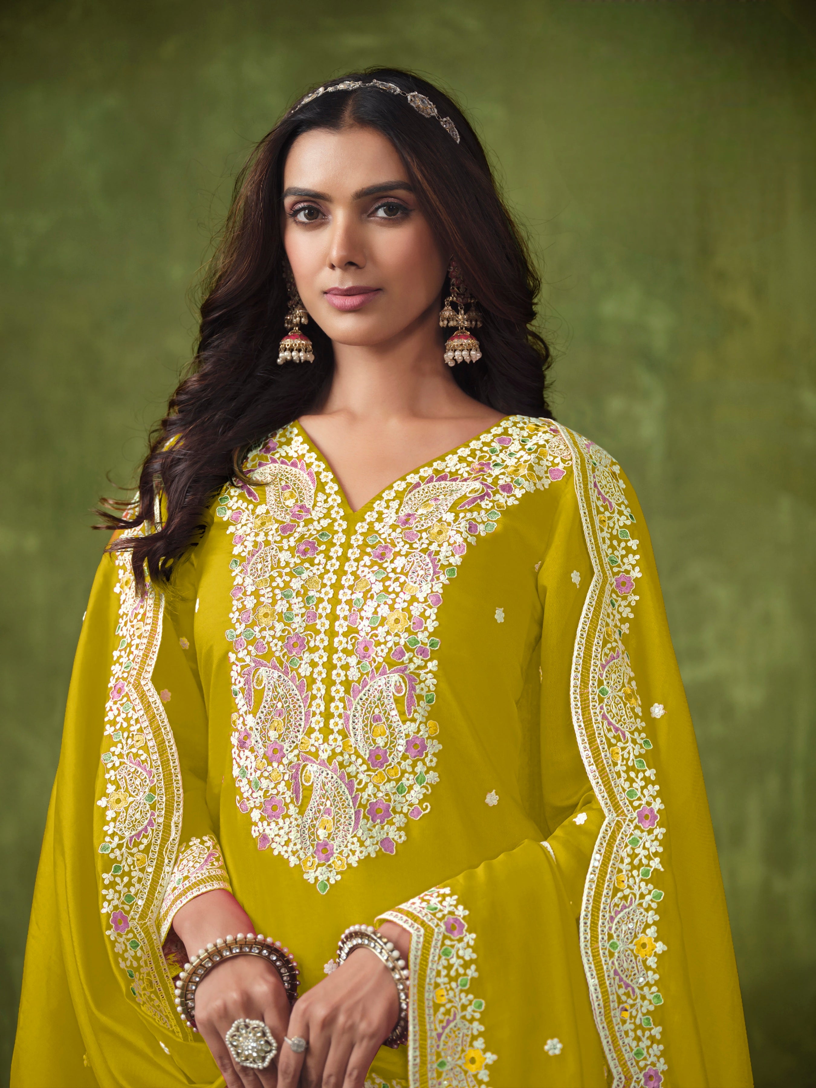 Roman Silk Suit Set for Women EAST0019