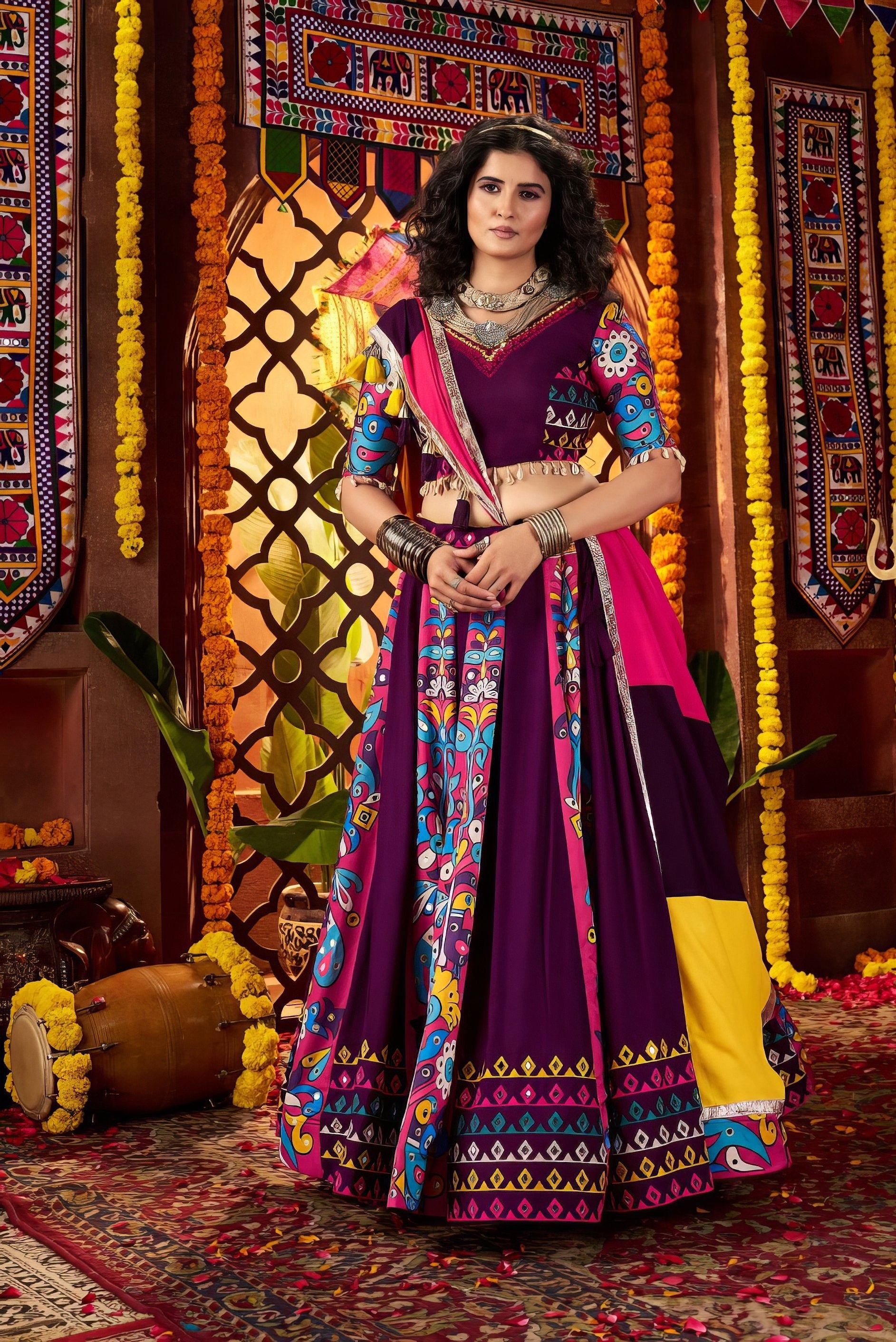 Raasrang Lehenga Set NV0011