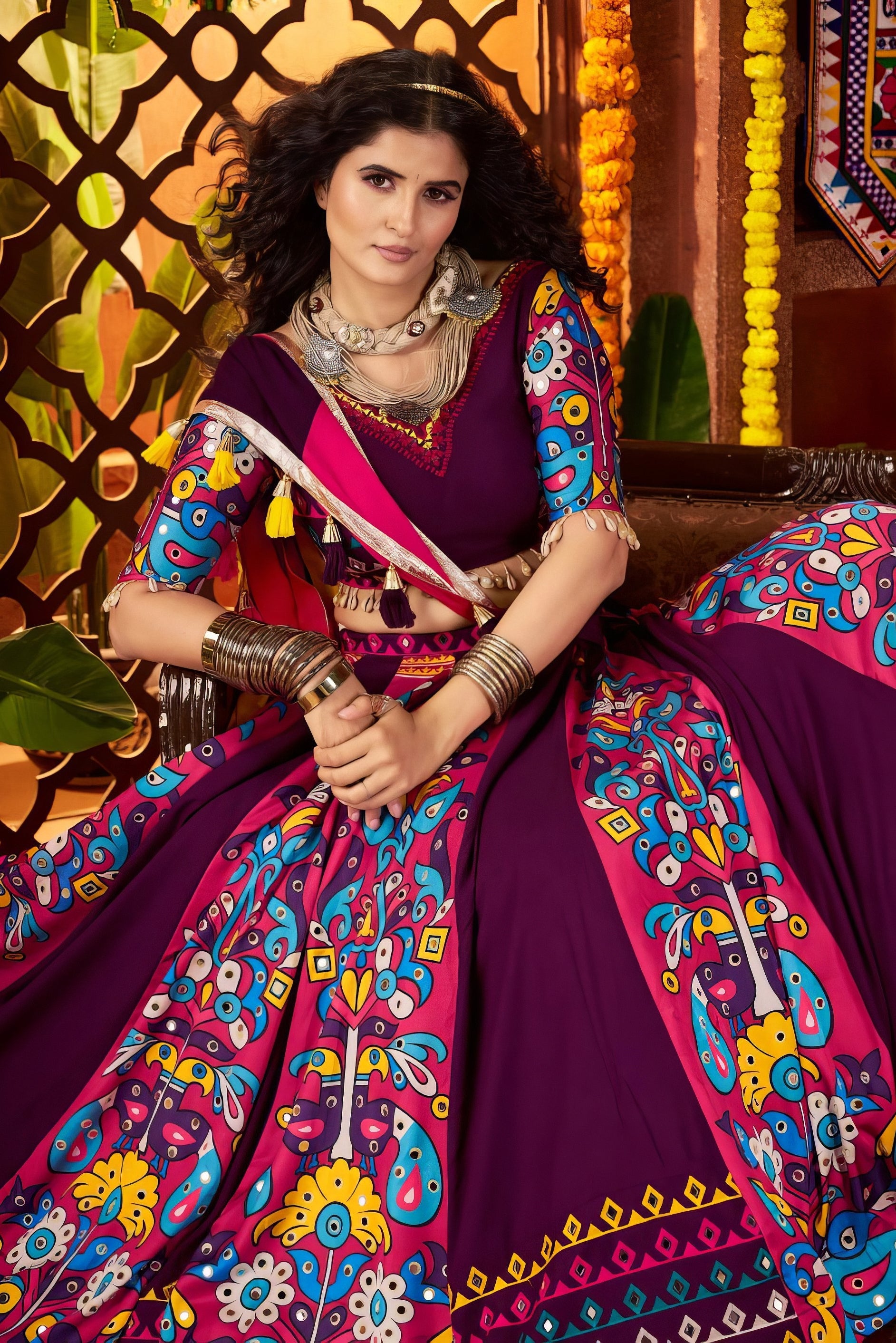 Raasrang Lehenga Set NV0011