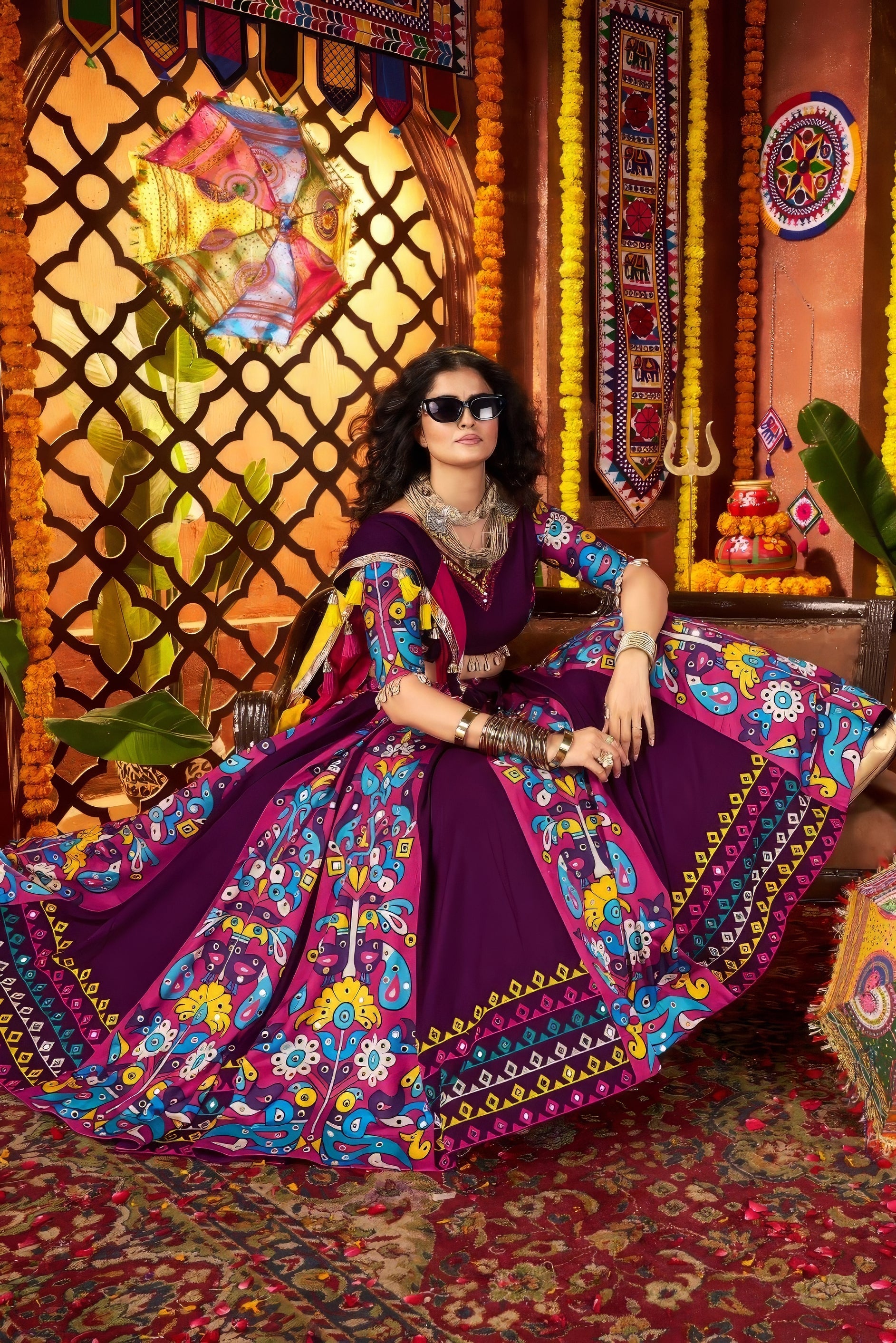 Raasrang Lehenga Set NV0011