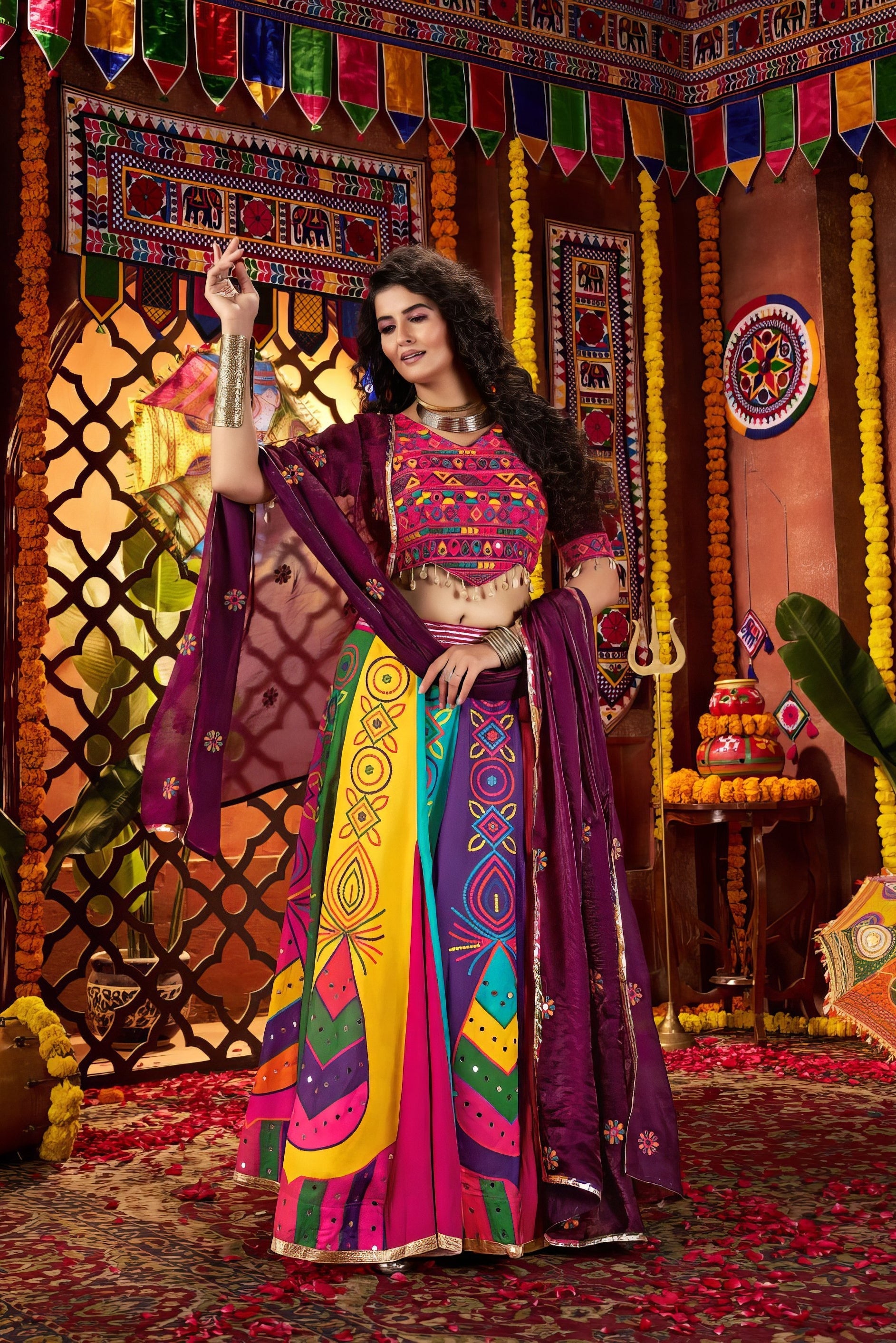 Rangmala Lehenga Set NV0014