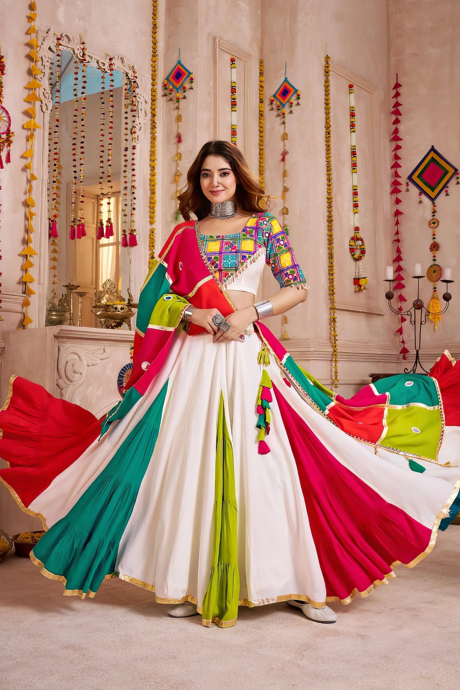 Raasrang Lehenga Set NV0022