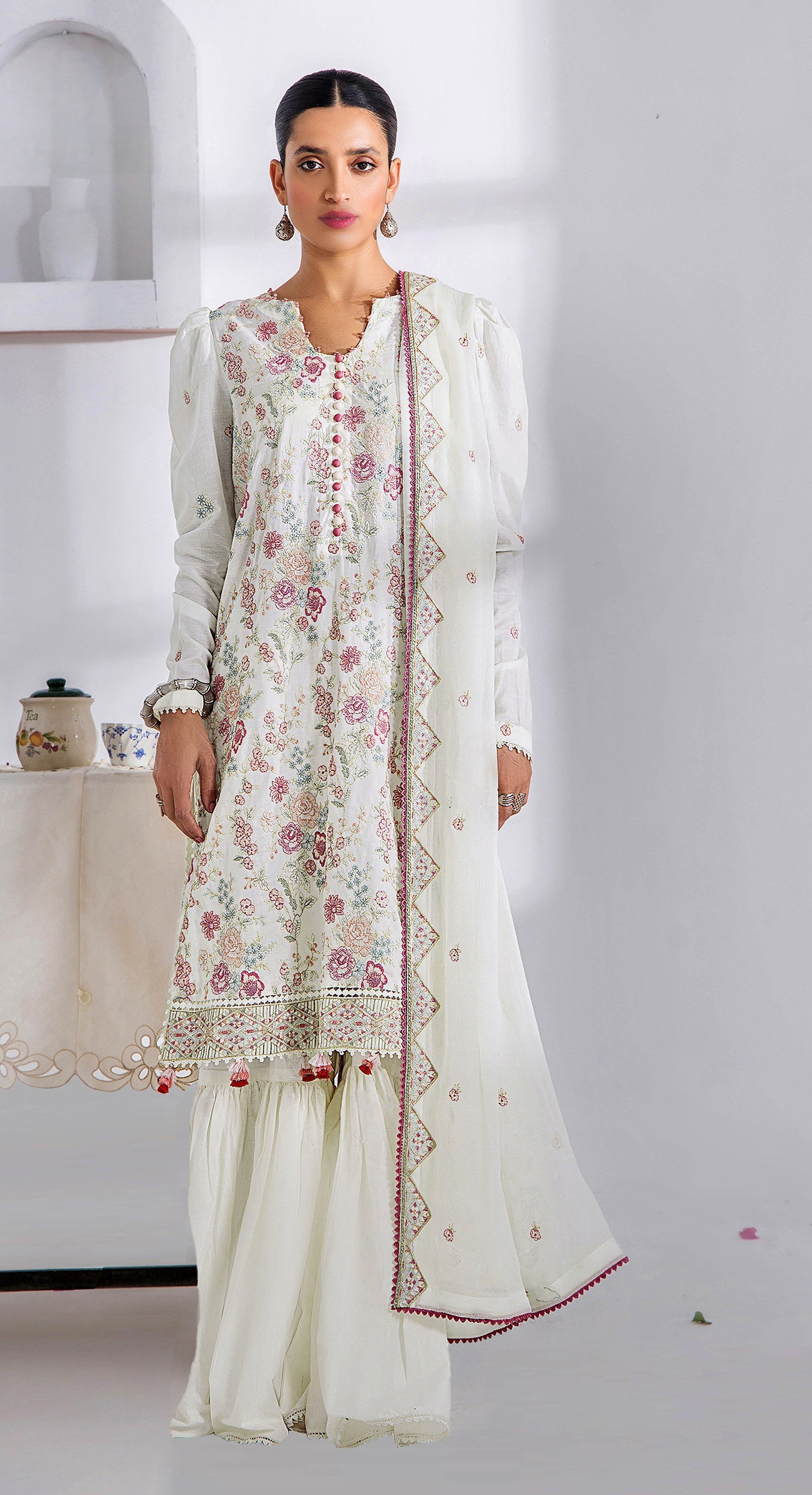 Soft Horizon Sharara Suit LXSR0049