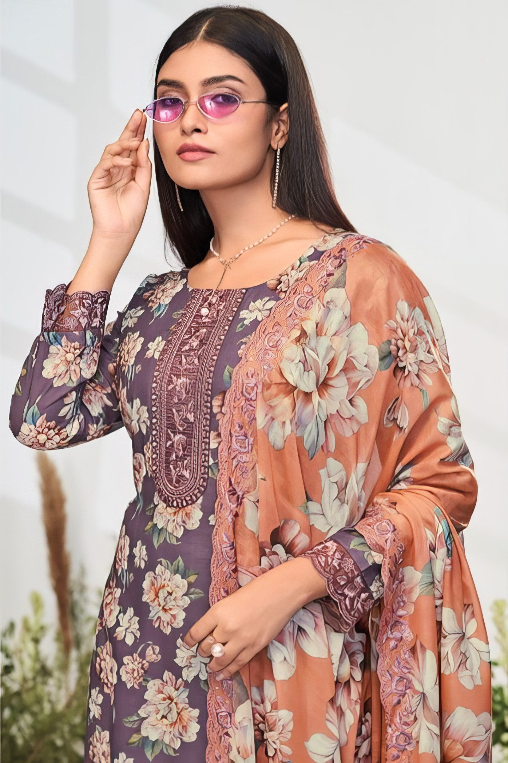 Pure Cotton Digital Printed Suit LXST0001