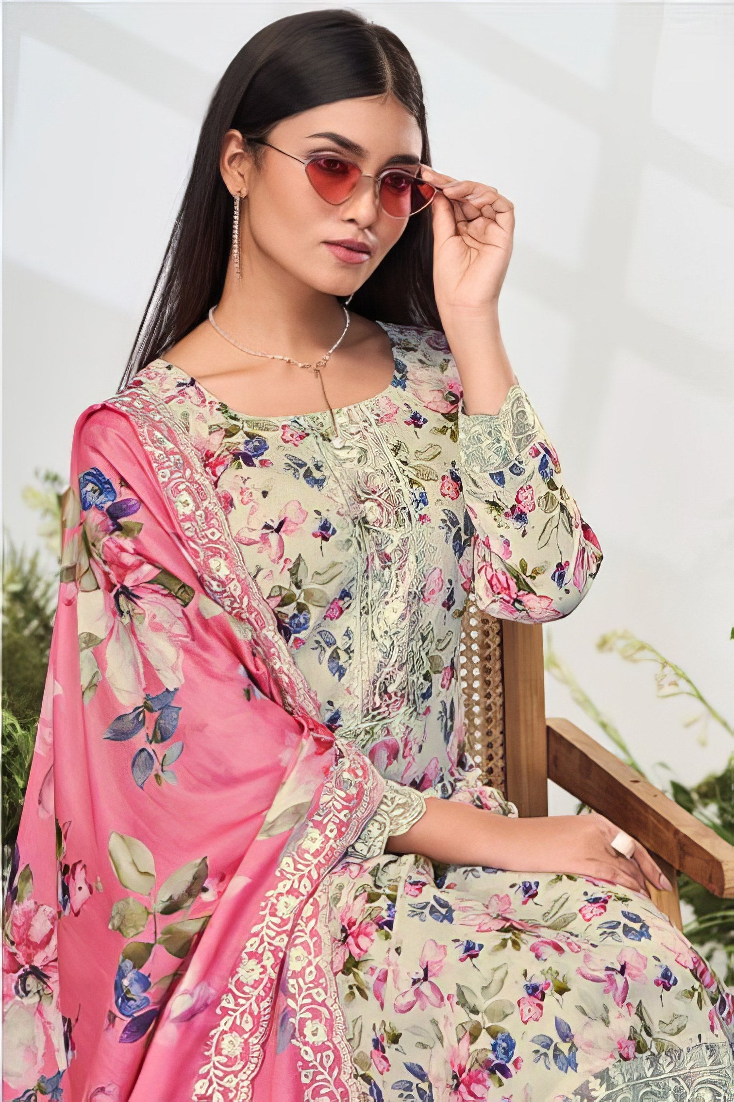 Pure Cotton Digital Printed Suit LXST0001