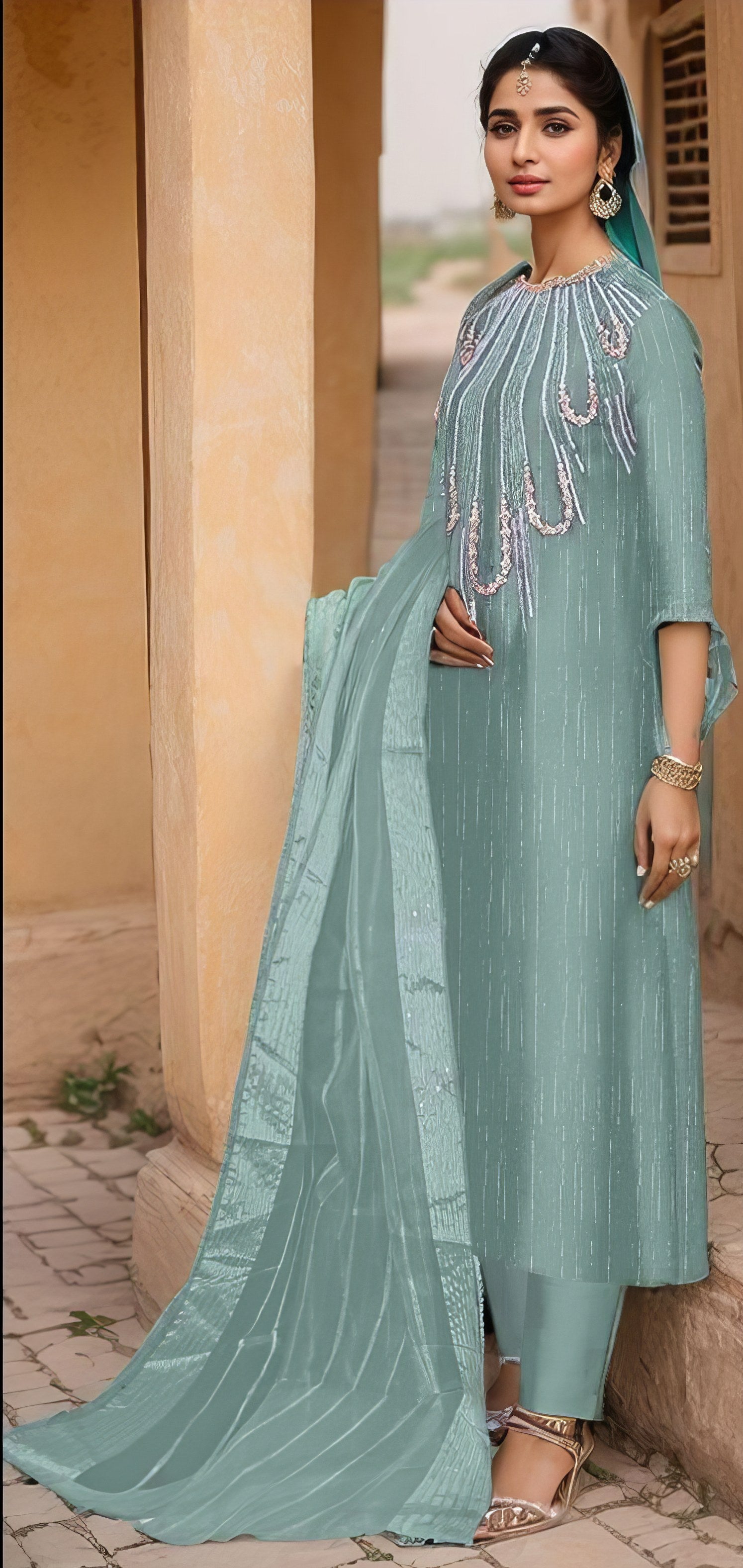 Lilac Luxe Ethnic Suit EAST0030