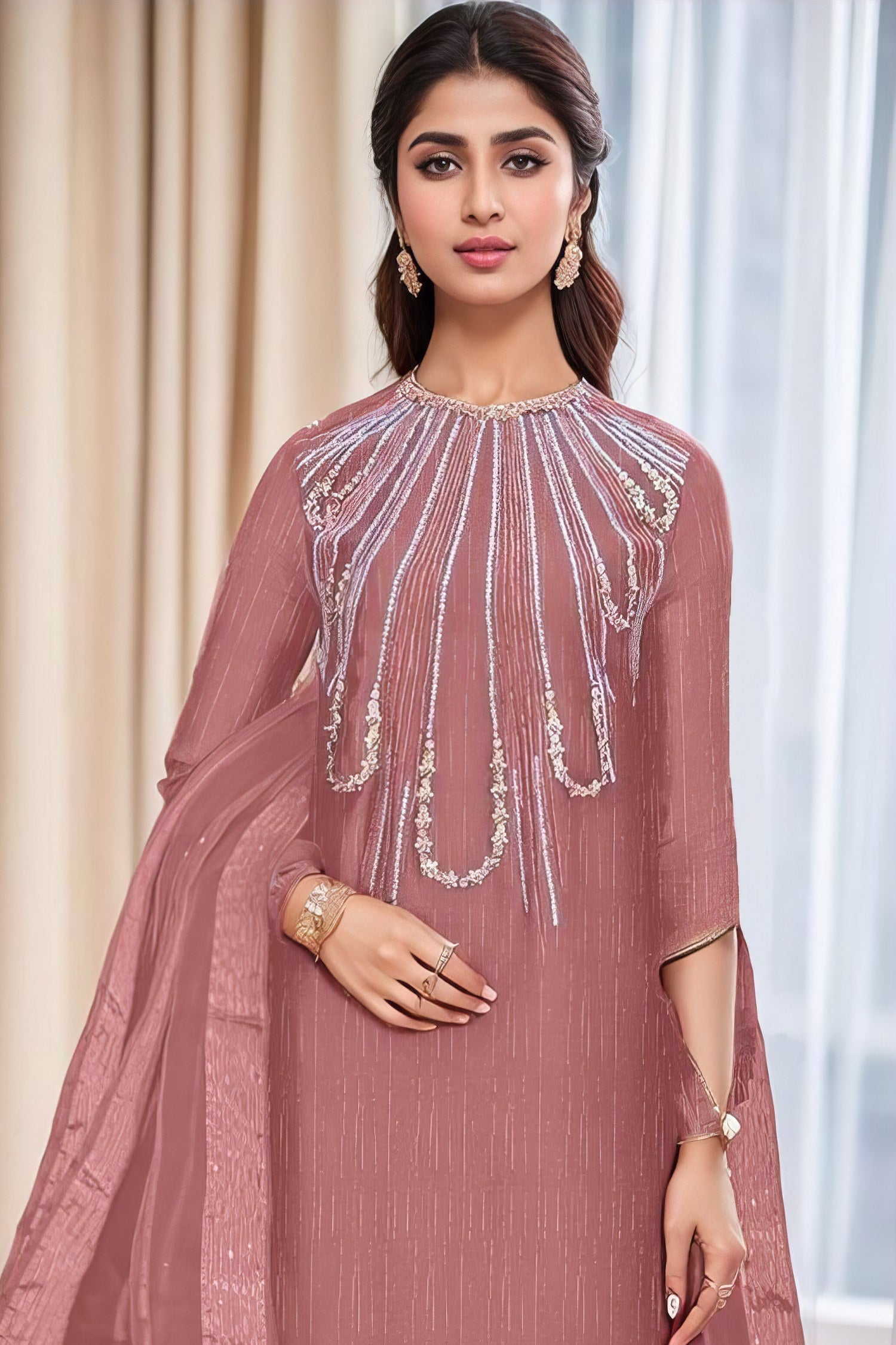 Lilac Luxe Ethnic Suit EAST0030