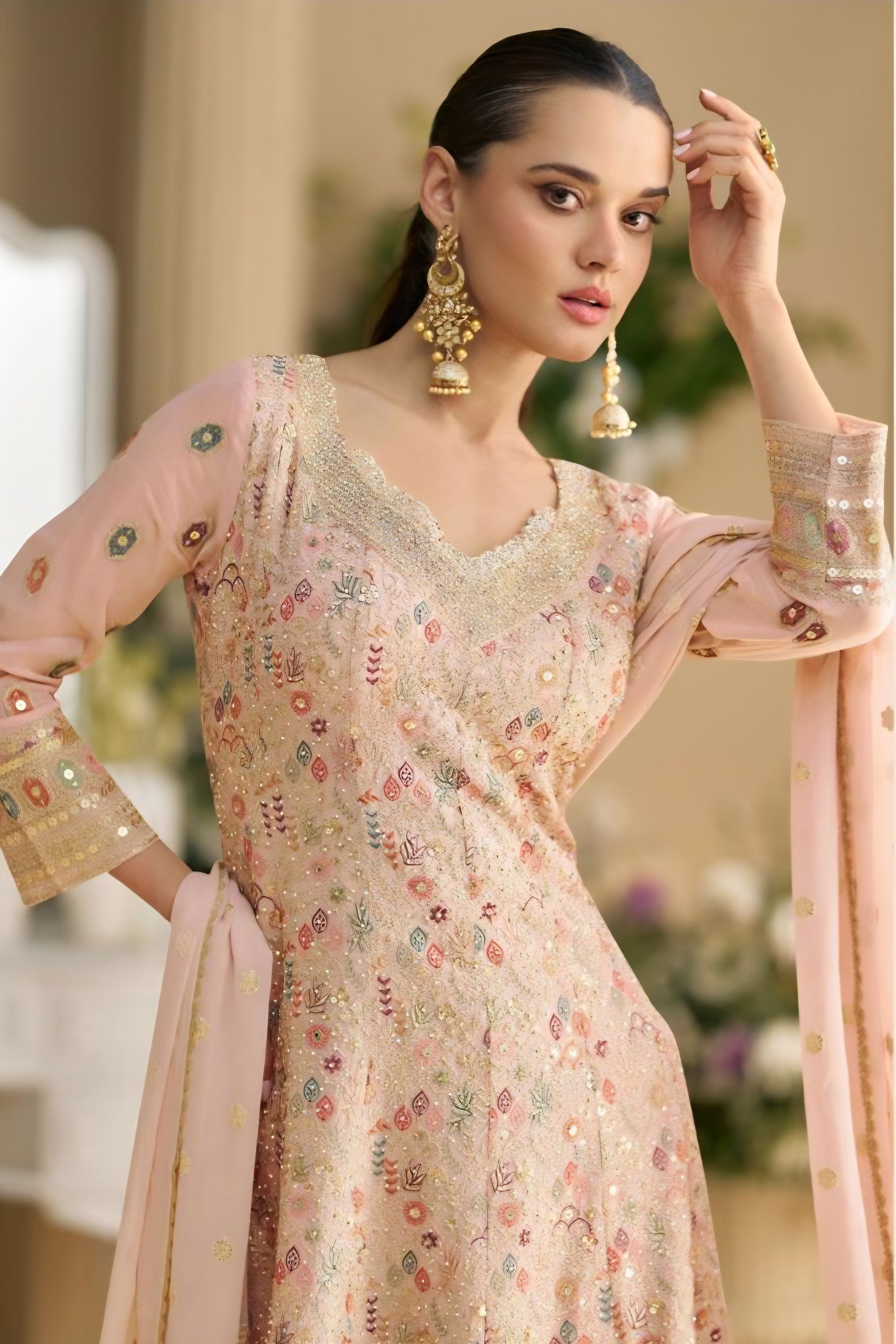 Siroza Elegance Designer Sharara LXSR0055