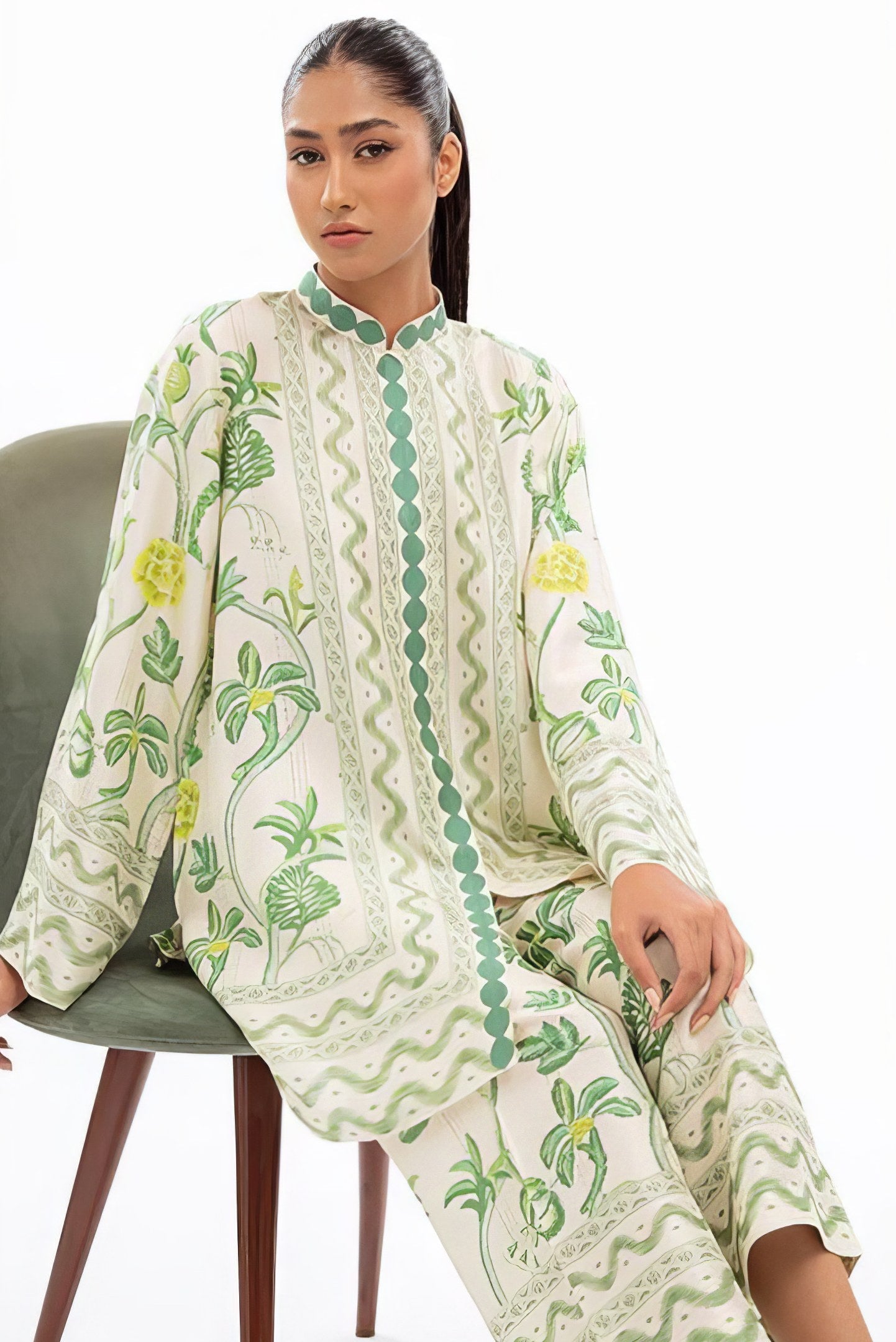 Imported cotton Printed CO'ORD SET CD0019