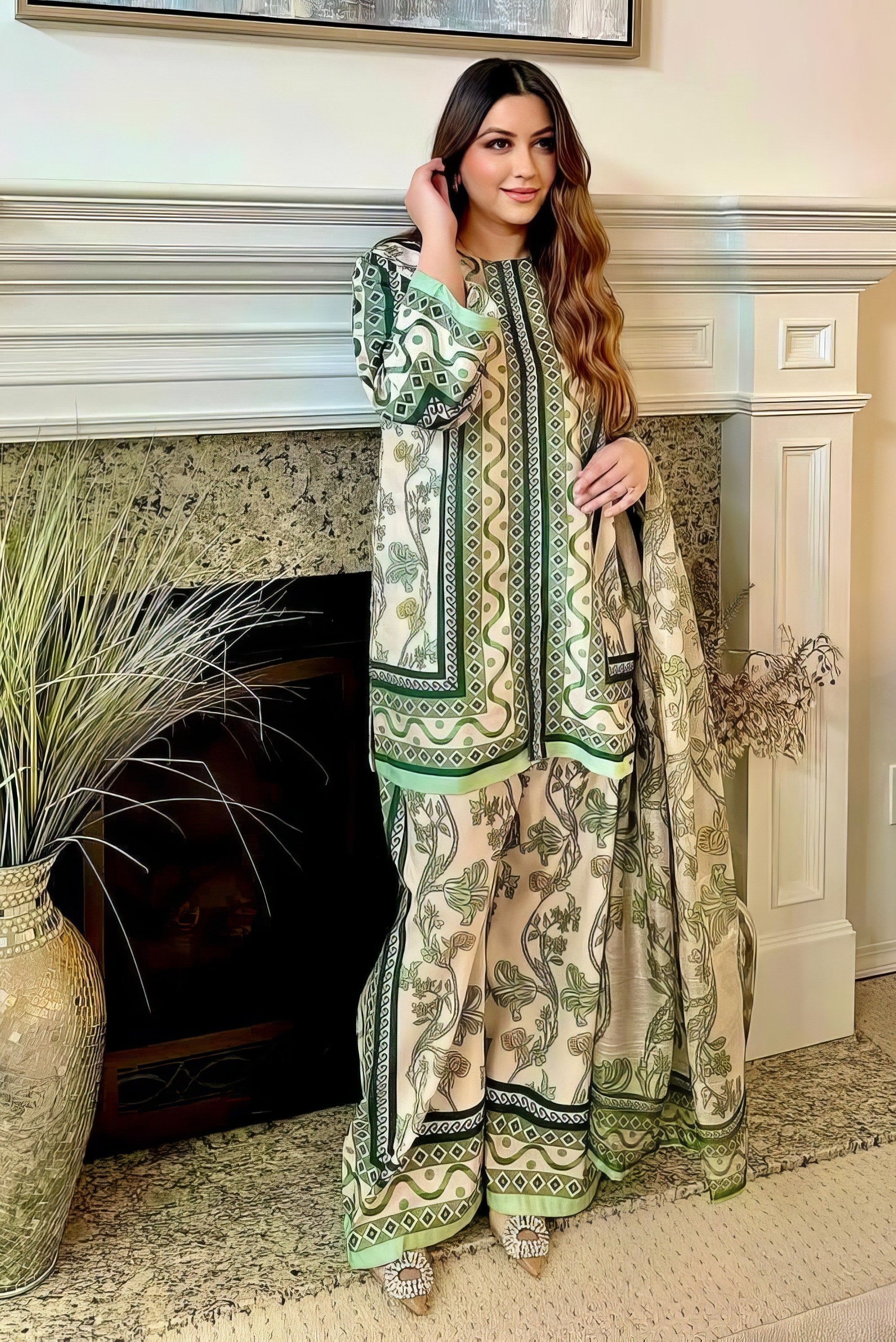 Digital Printed Premium CO'ORD SET CD0024