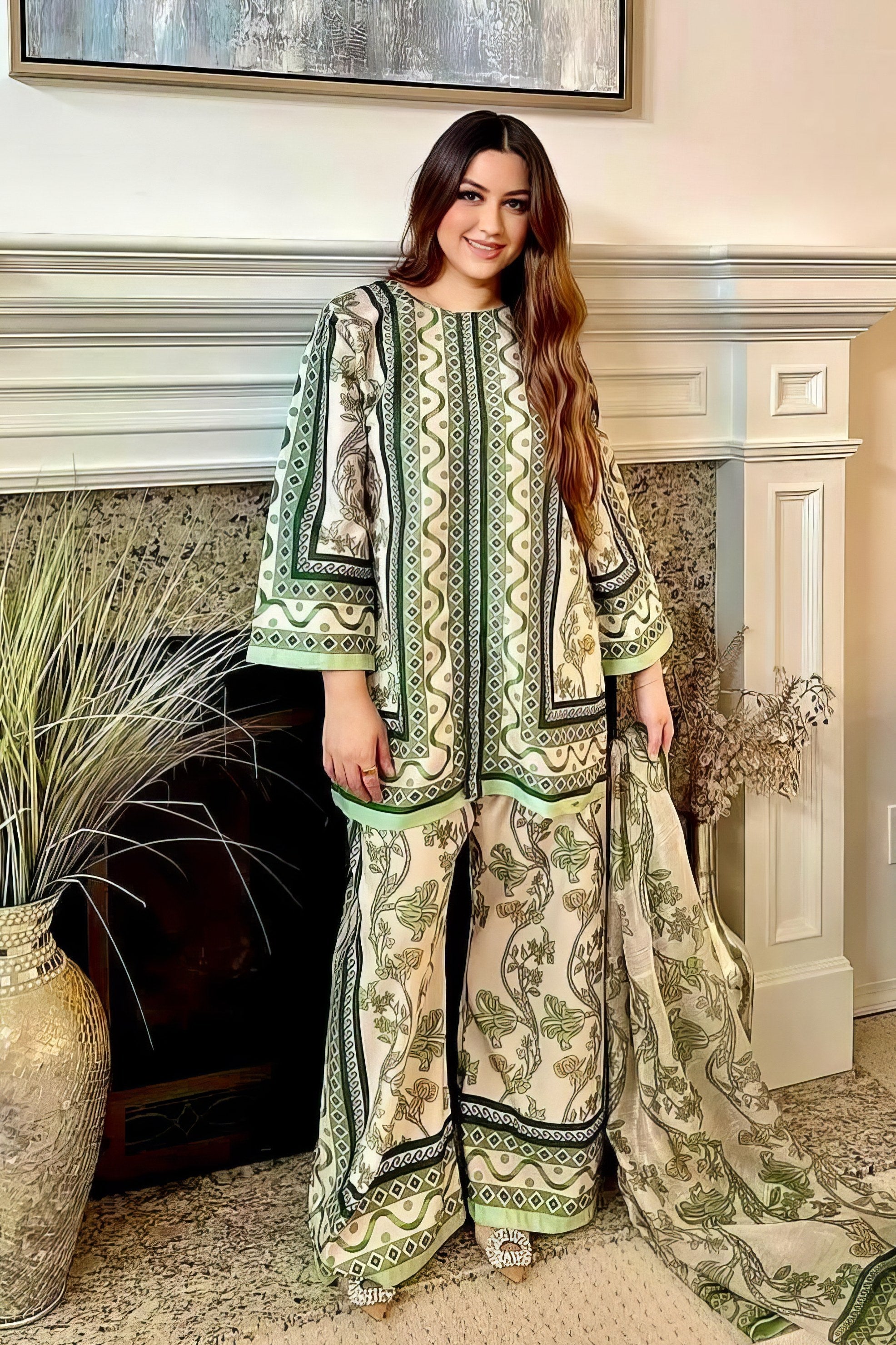 Digital Printed Premium CO'ORD SET CD0024