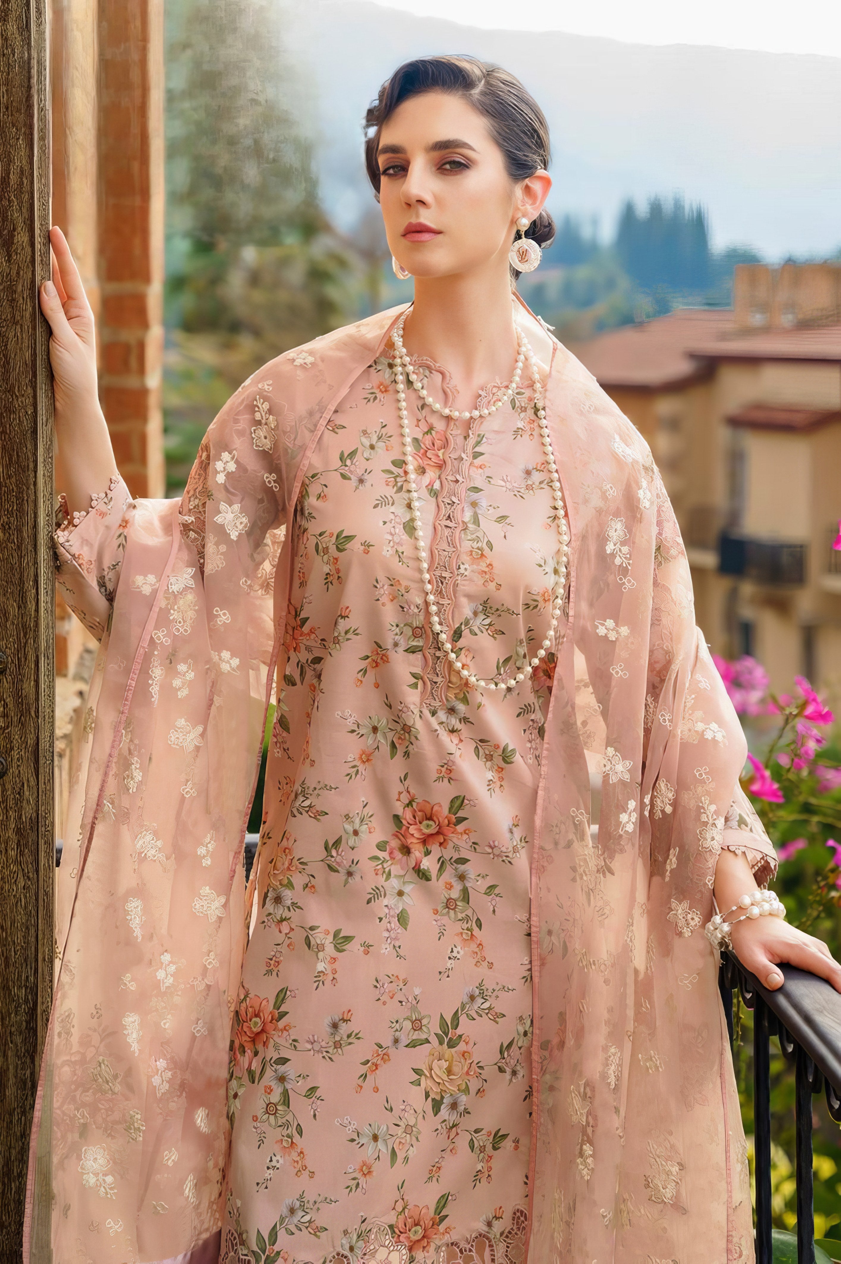 Gulnoor Pastel Luxury Suit LXST0026