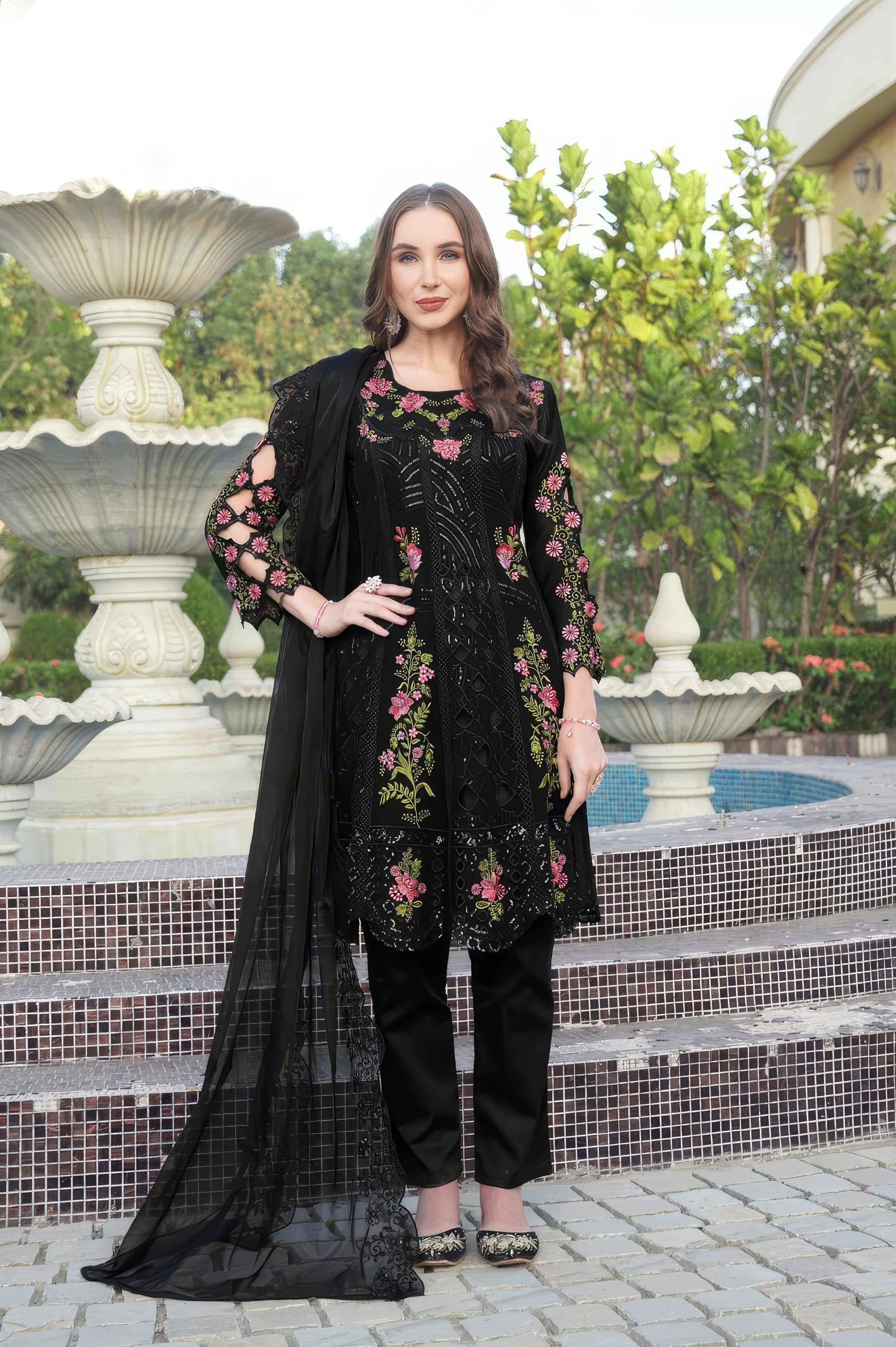 Eliza Fox Georgette Pakistani Suit LXPK0064