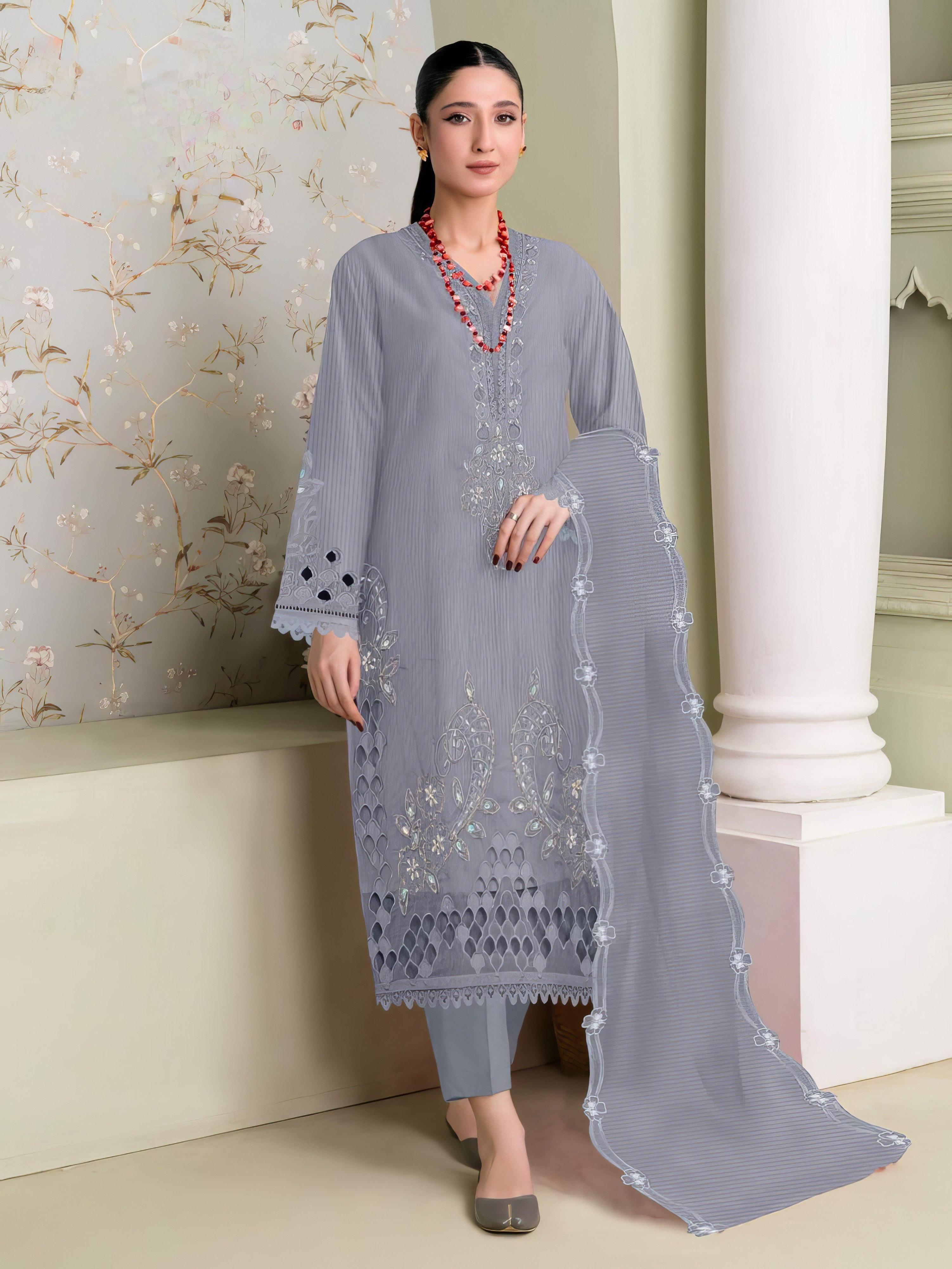 Zehra Embroidered Pakistani Suit LXPK0066