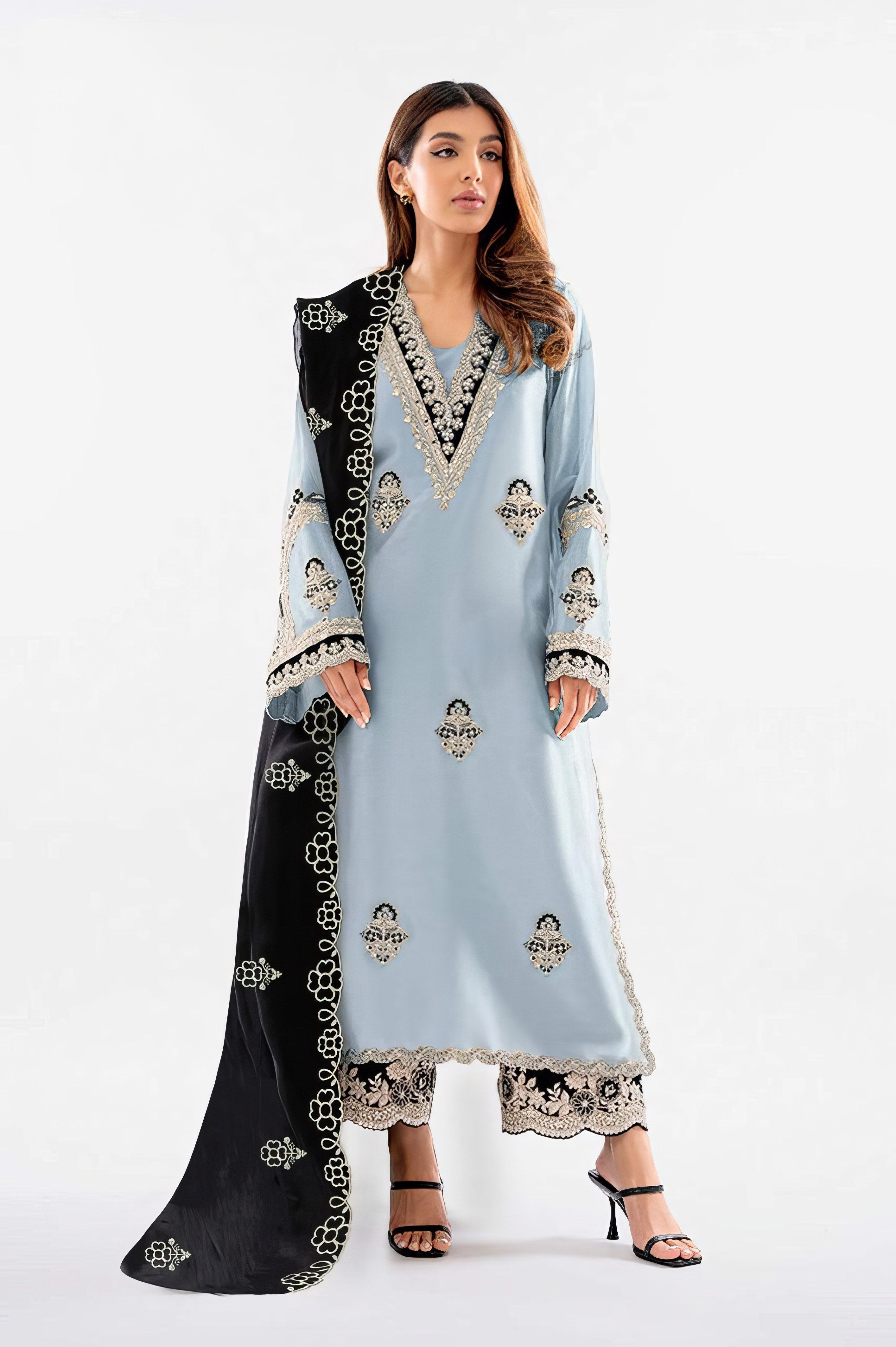 Amaira Satin Charm Pakistani Suit LXPK0067