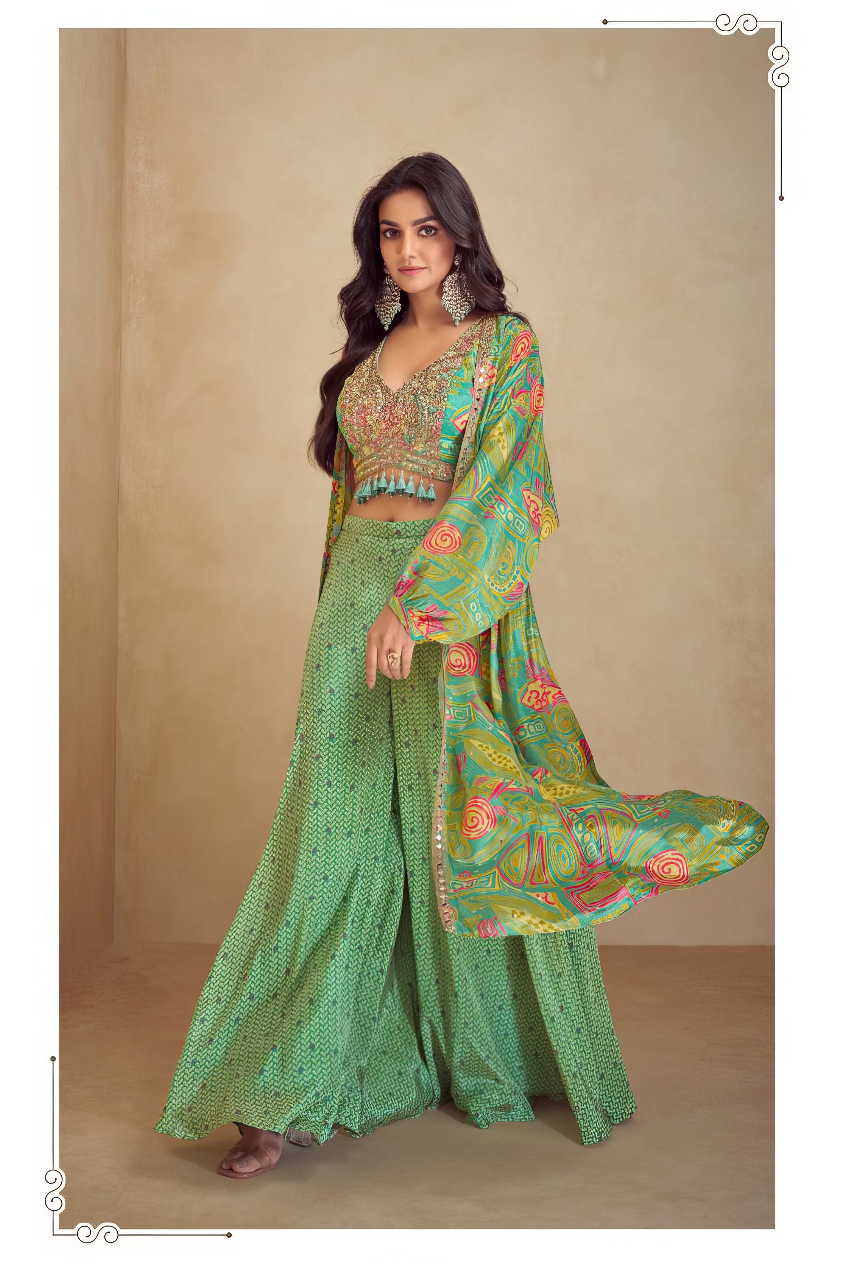 The Digital Bloom Premium Sharara LXSR0060