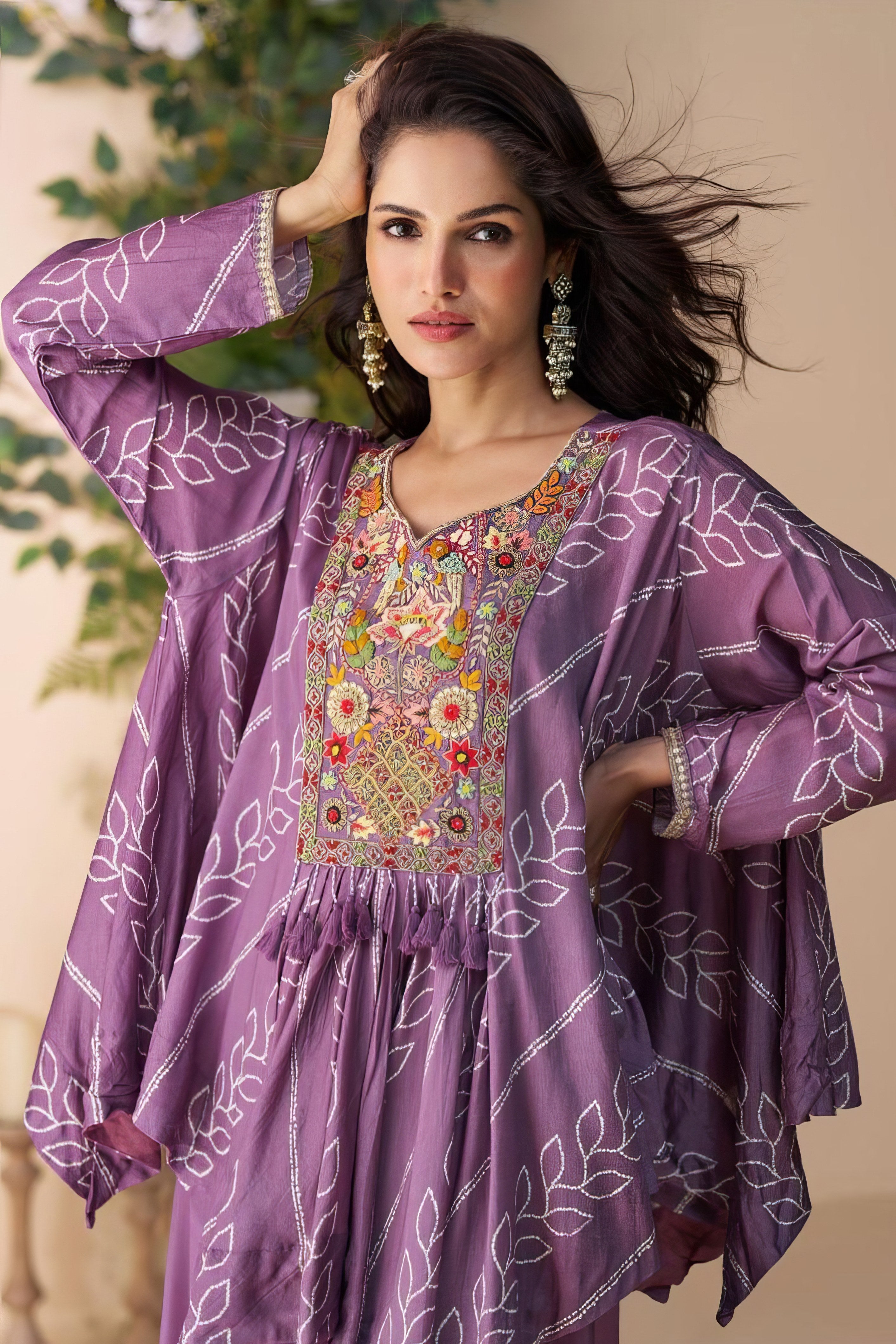 Zeenat Lavender Sharara LXSR0074