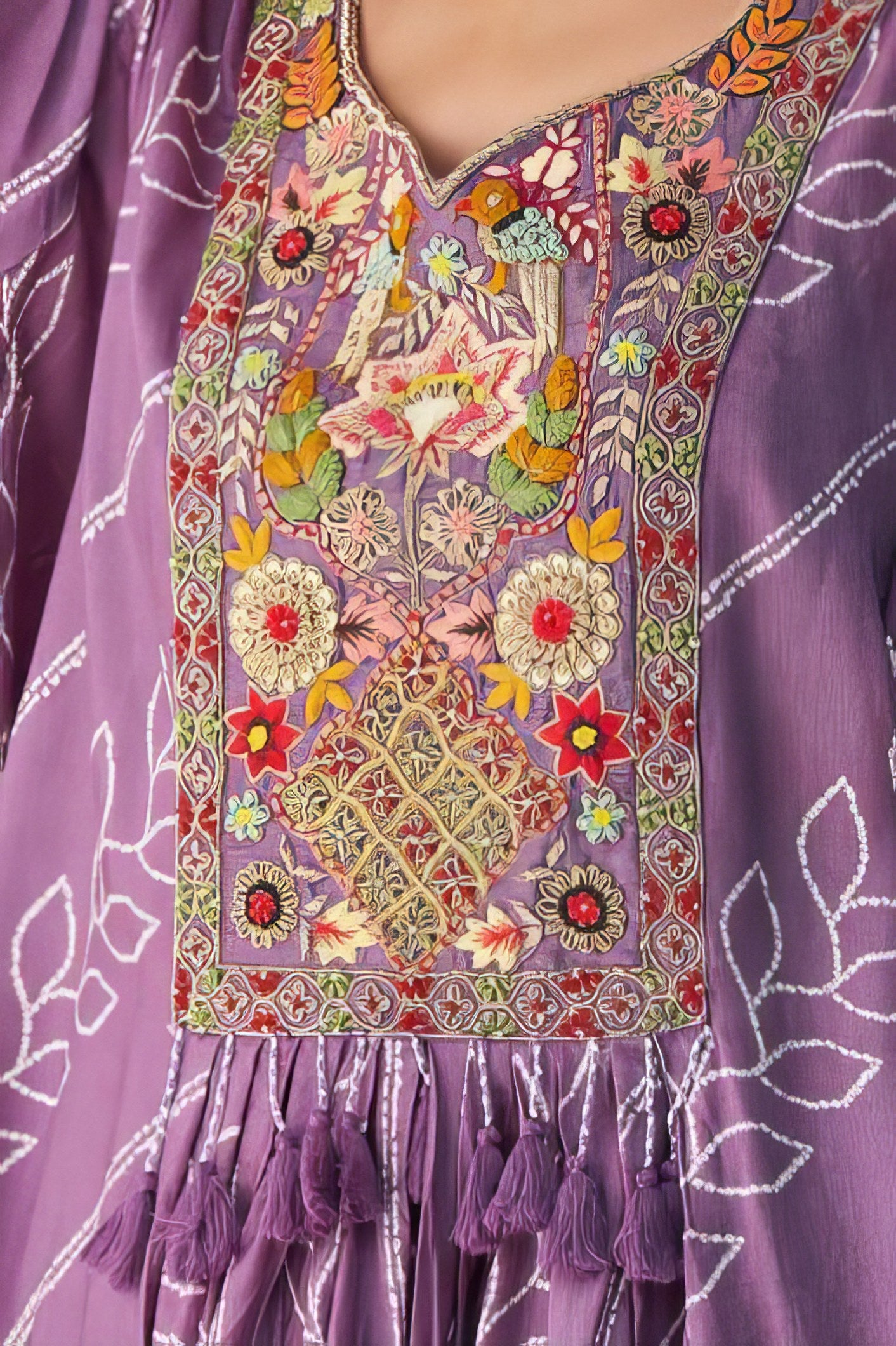 Zeenat Lavender Sharara LXSR0074