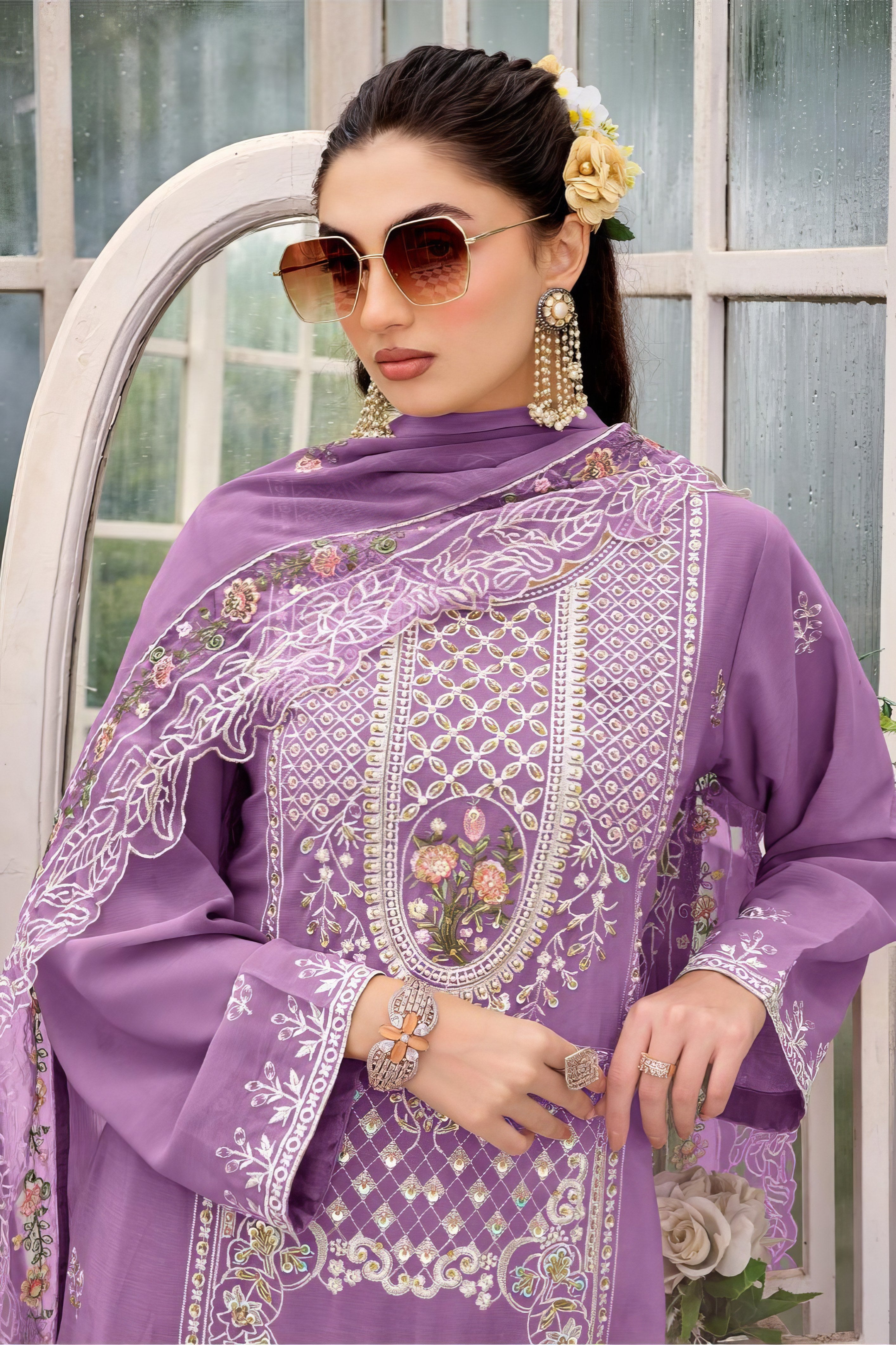 Chiffon Fab Premium Pakistani Suit LXPK0096
