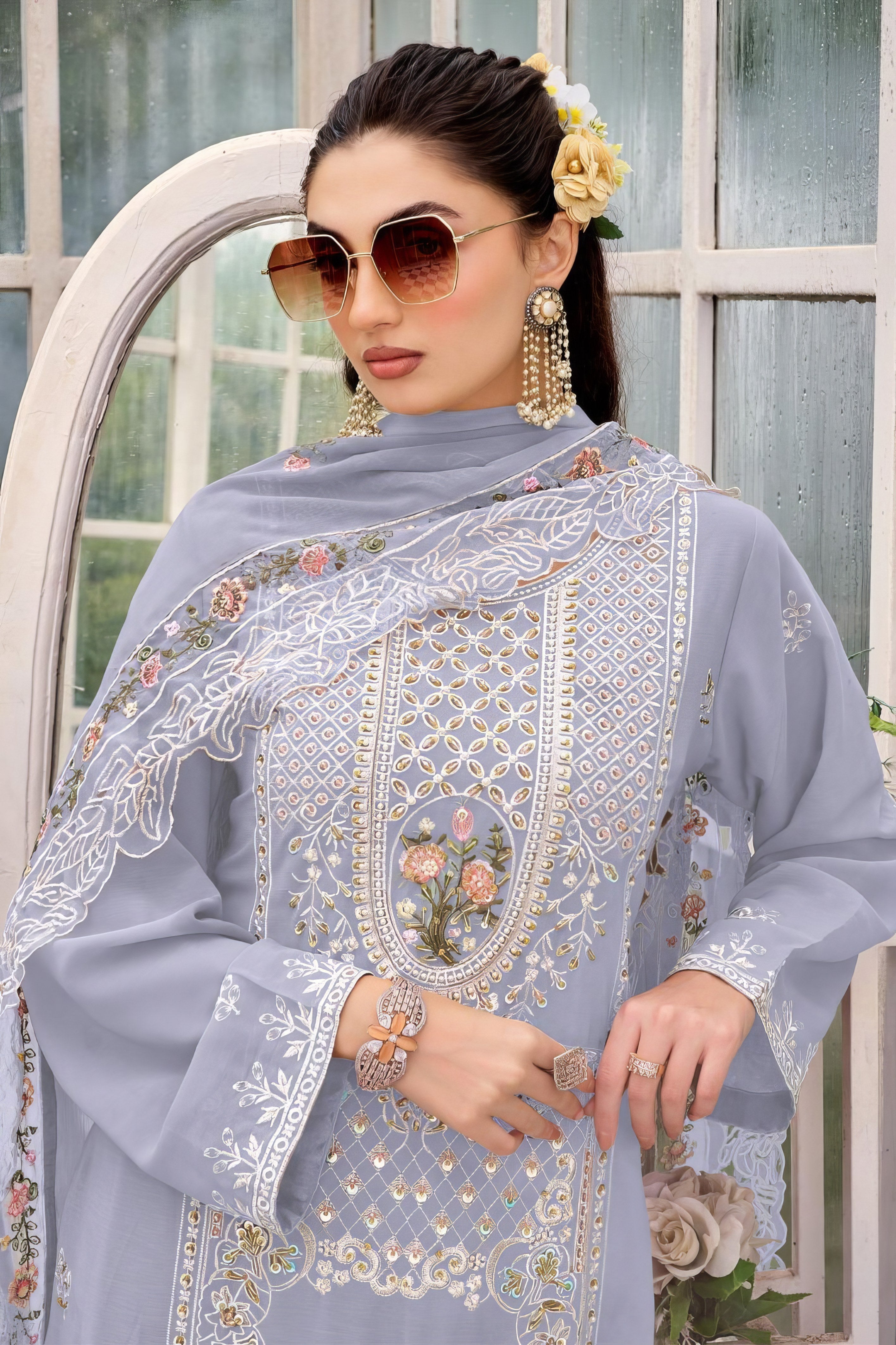 Chiffon Fab Premium Pakistani Suit LXPK0096