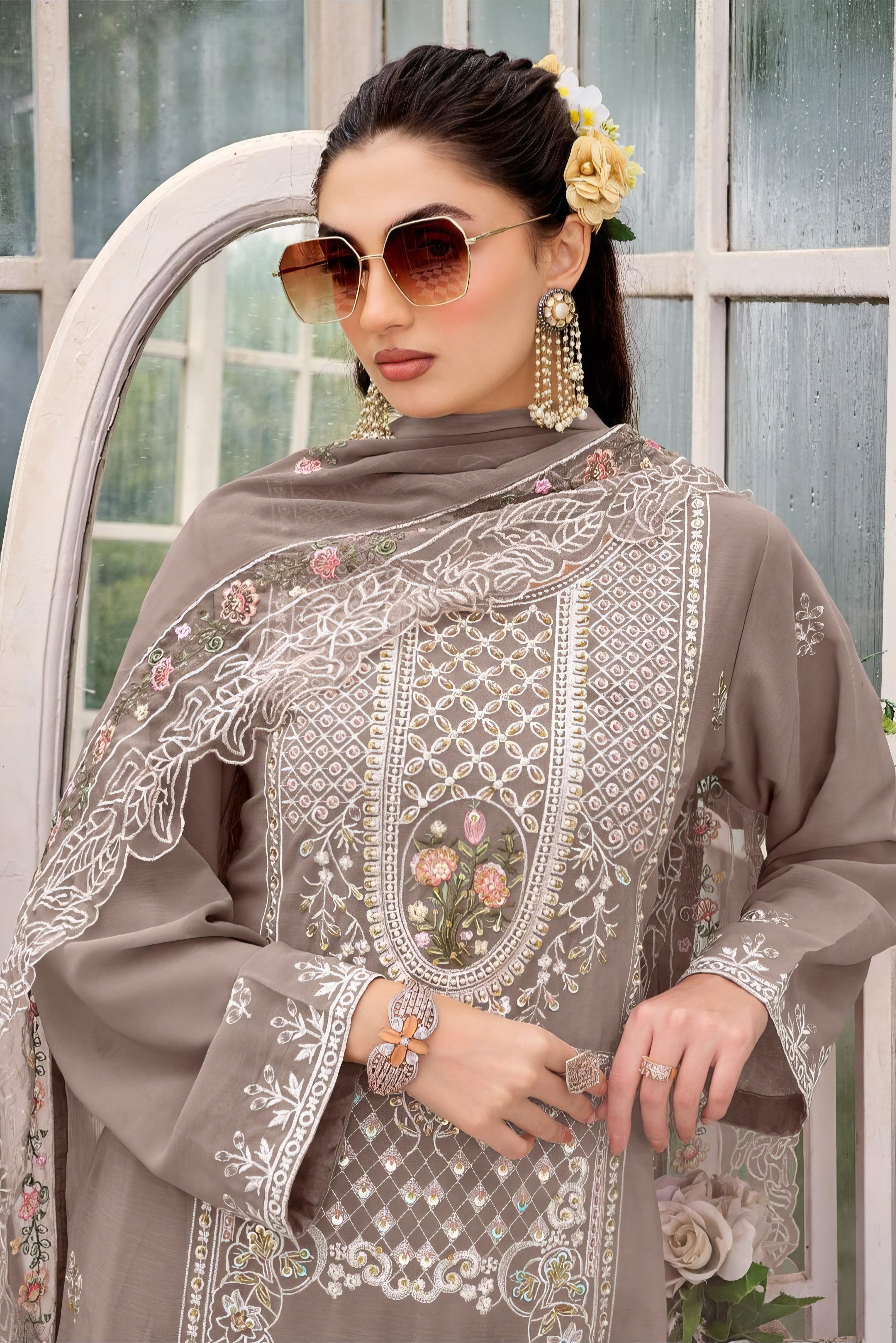 Chiffon Fab Premium Pakistani Suit LXPK0096