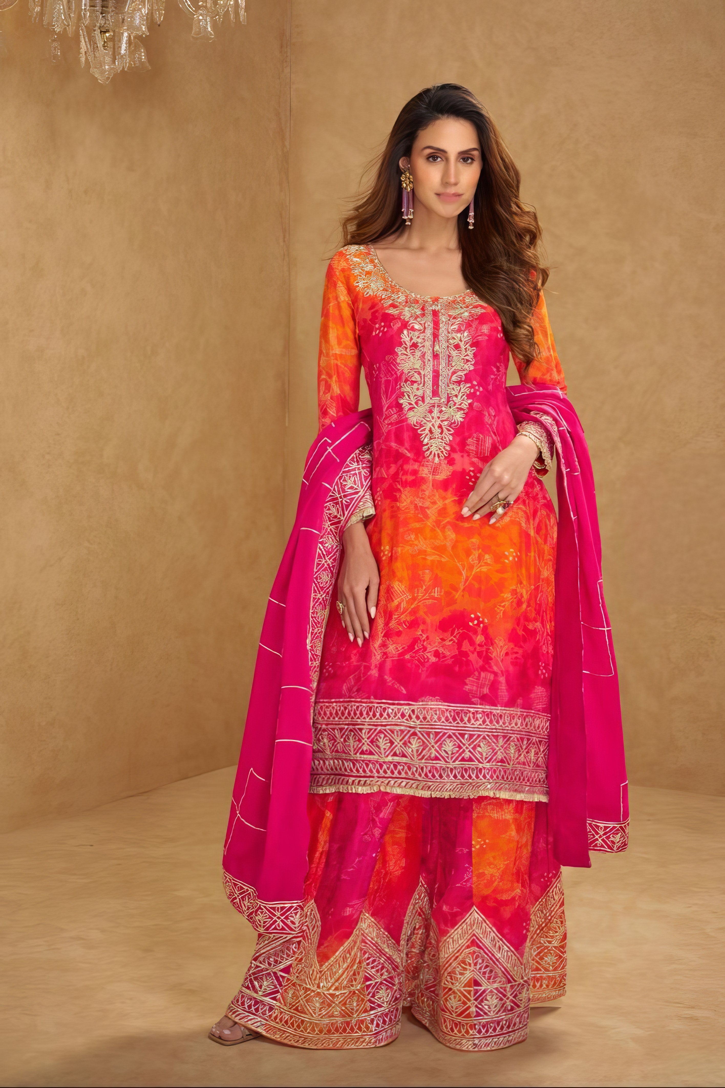 Rangrez Premium Sharara Suit LXSR0089