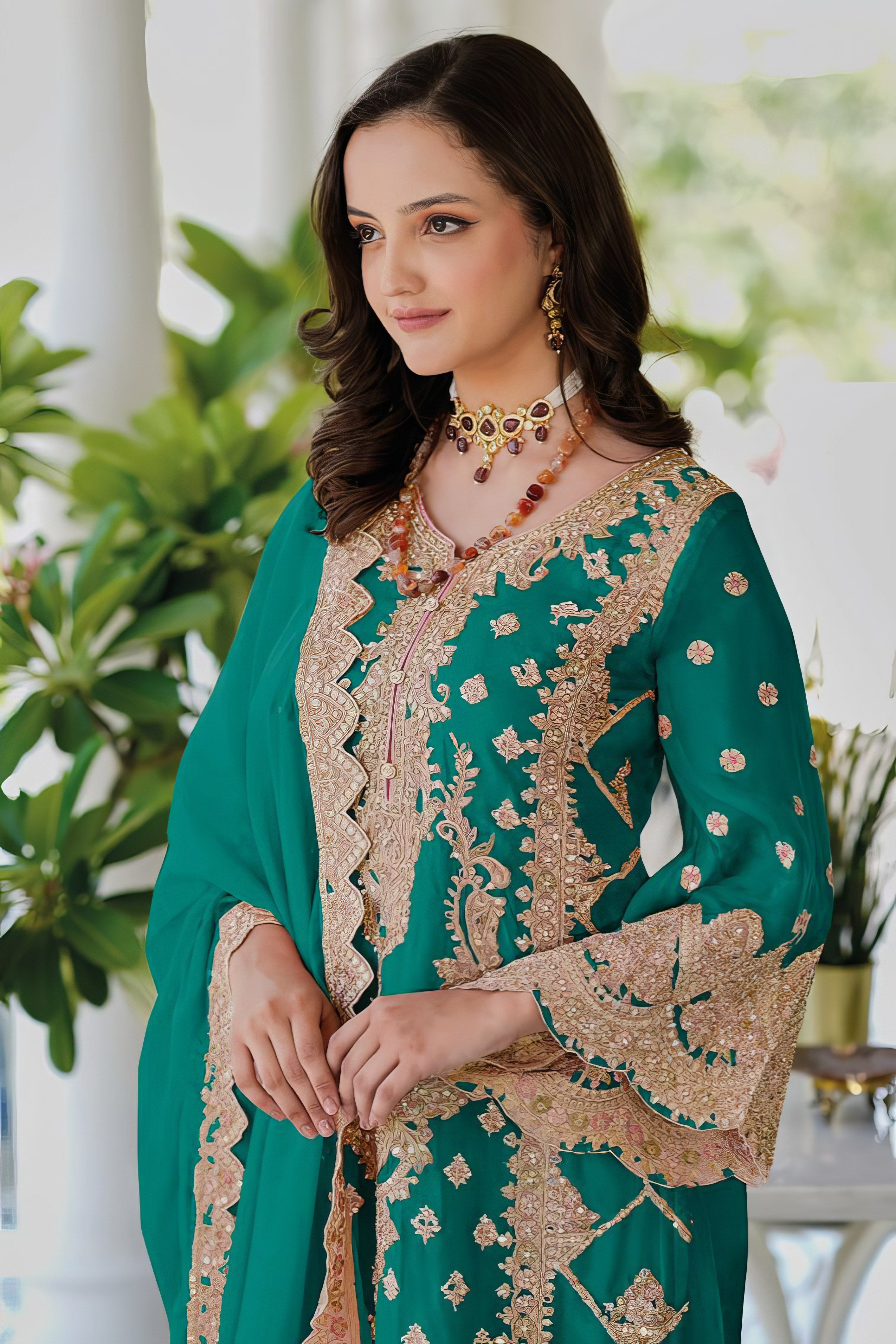 Full Embroidred Pakistani Suit LXPK0088