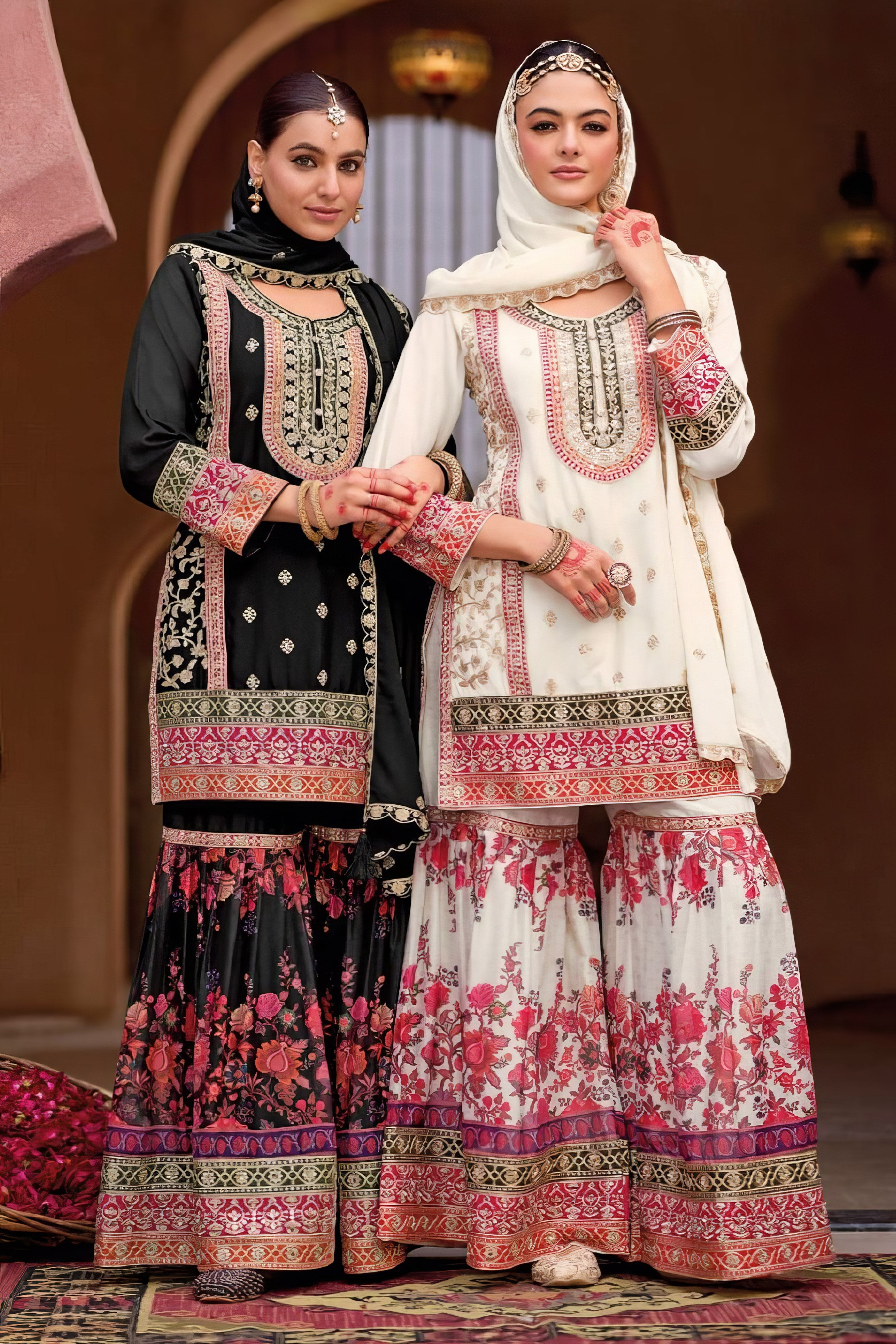 Fabeha Elegance Sharara LXSR0095