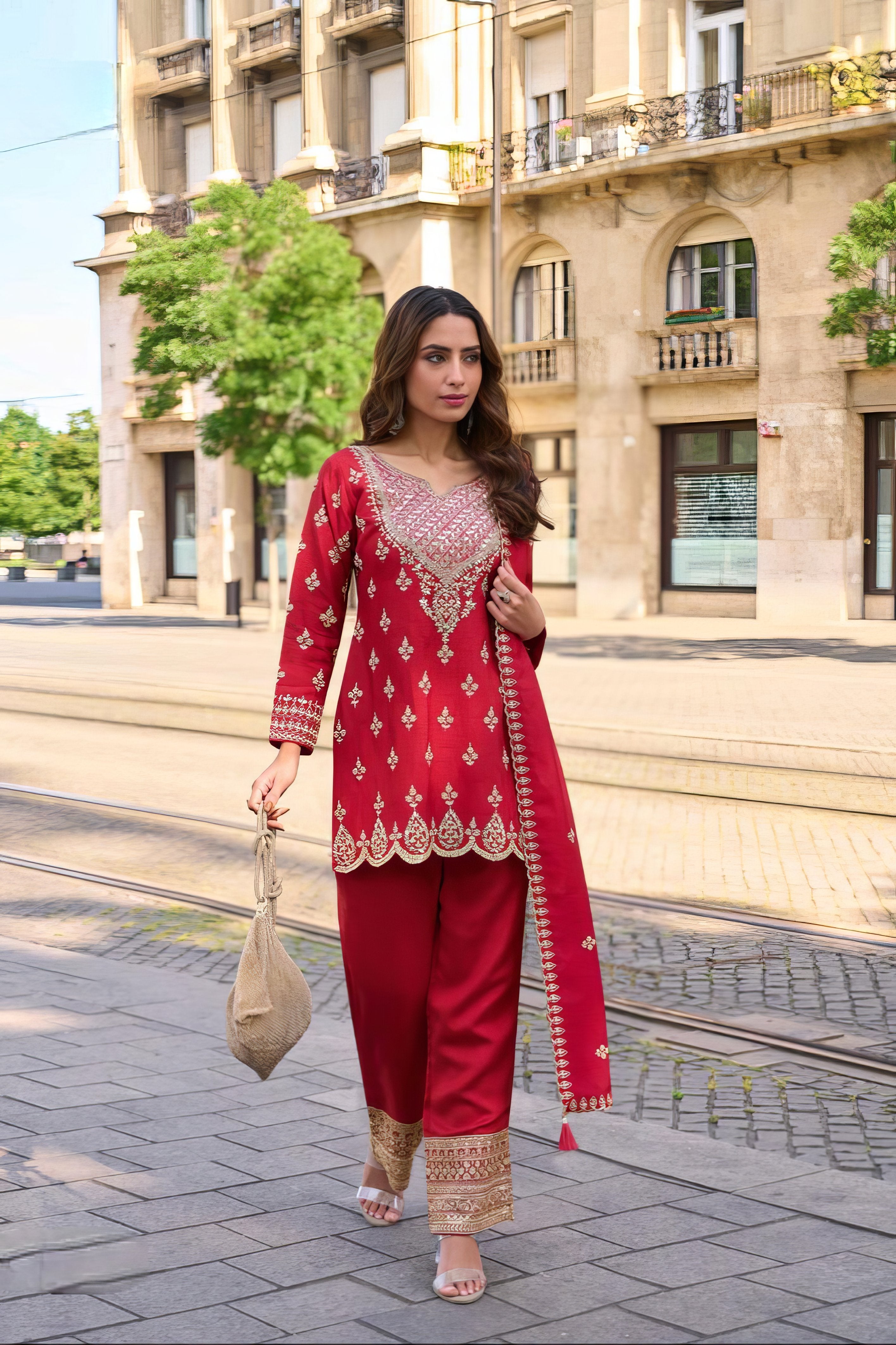 Simar Silk Luxury Suit LXST0066