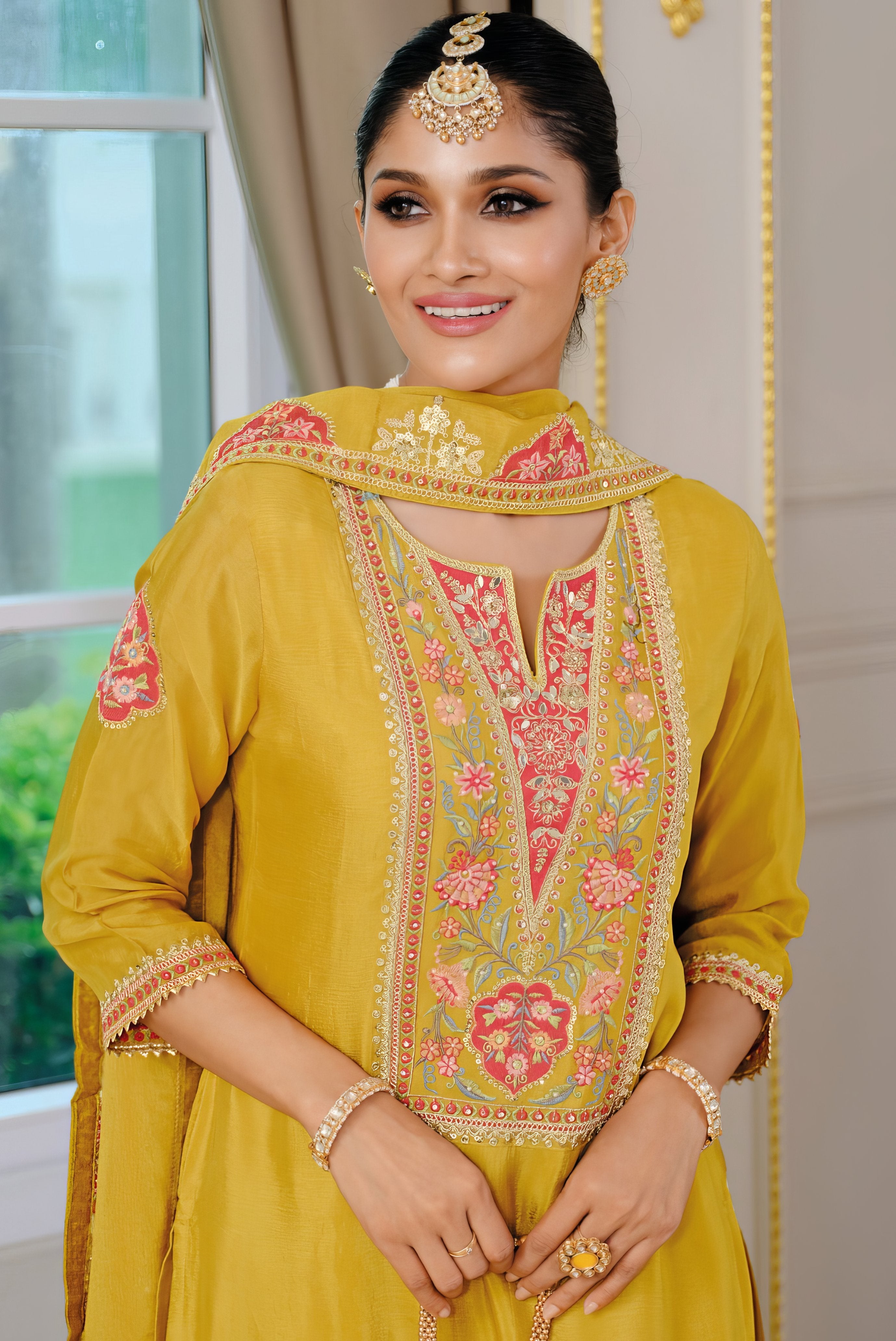 Heavy Chinon Fab Sharara Set LXSR0107