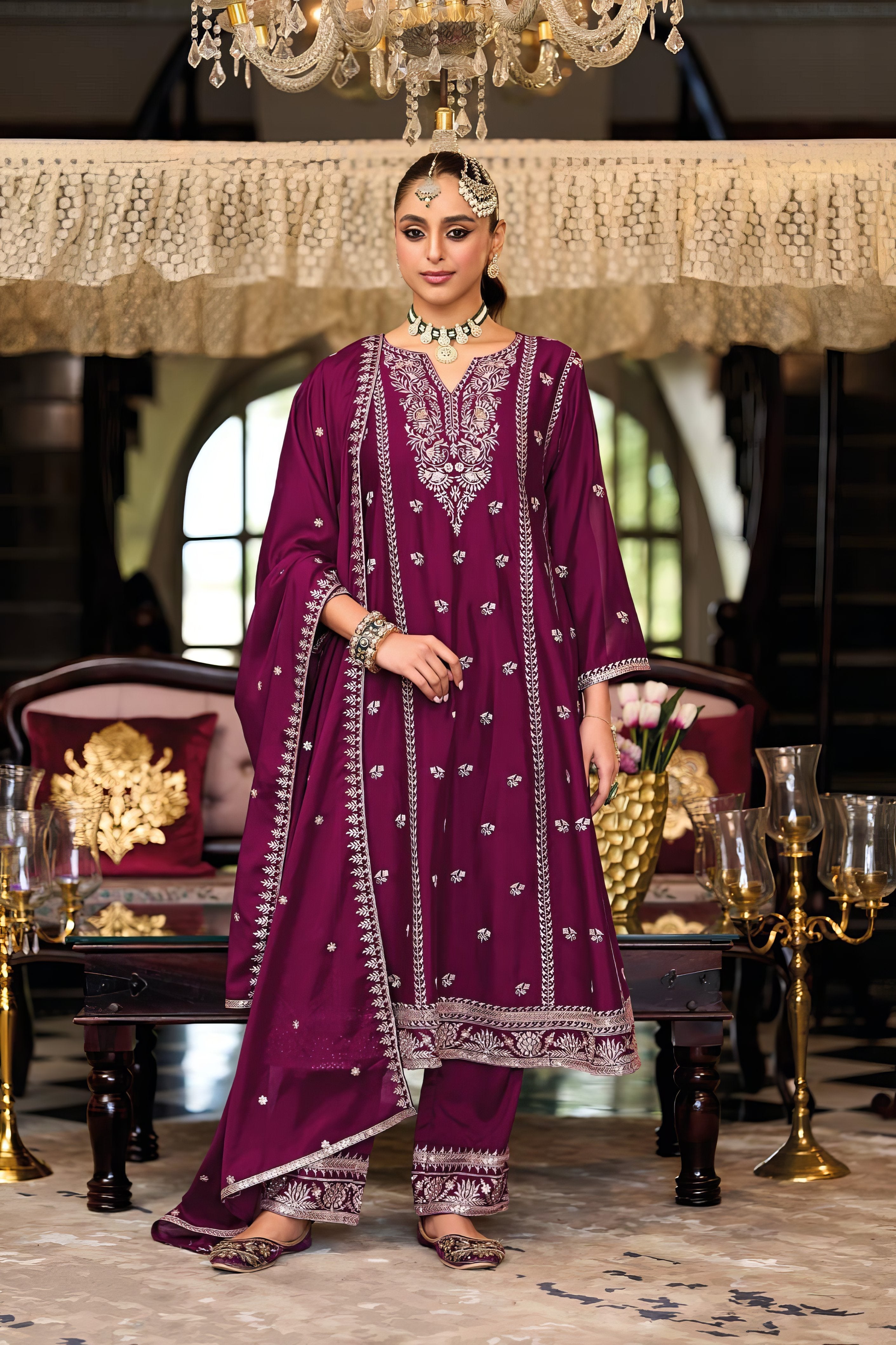 Punjabi Style Ethnic Suit LXST0071