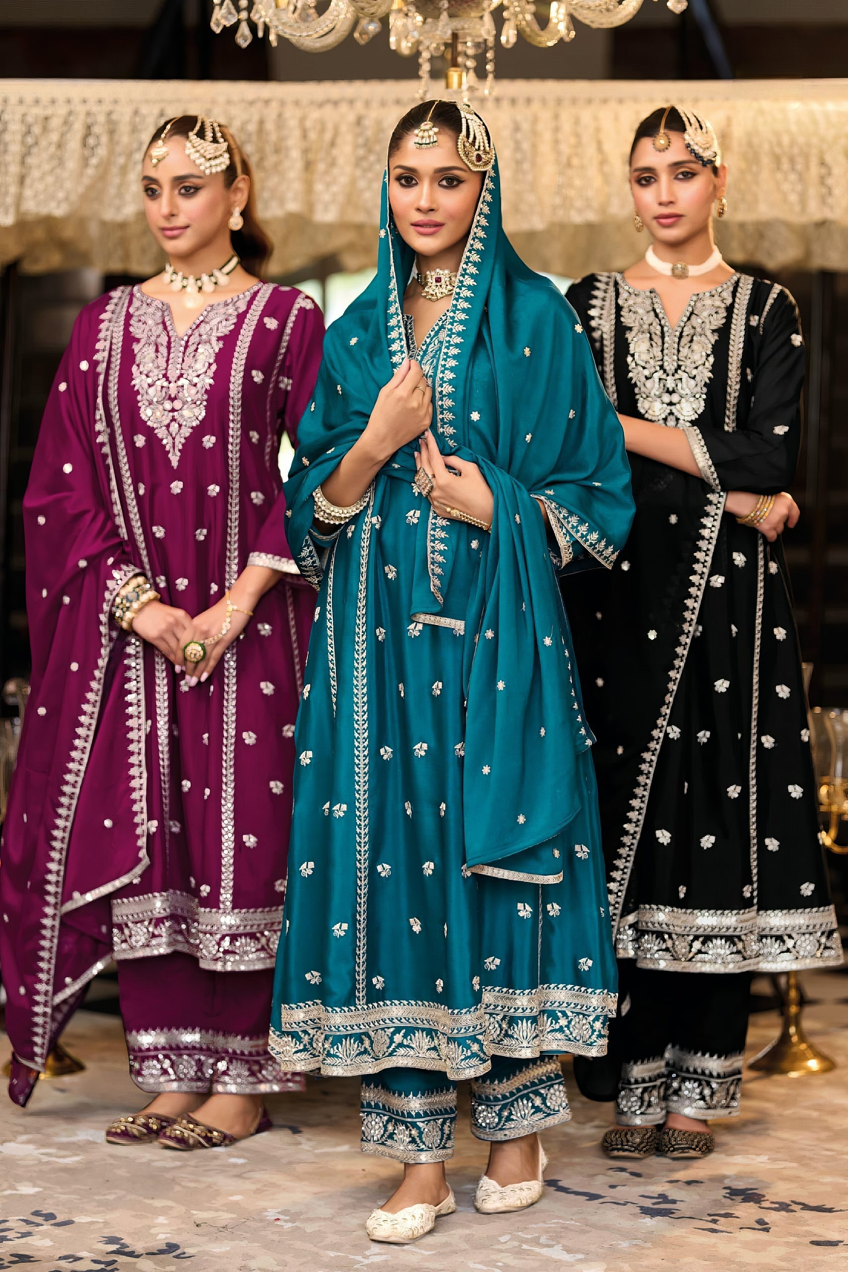 Punjabi Style Ethnic Suit LXST0071
