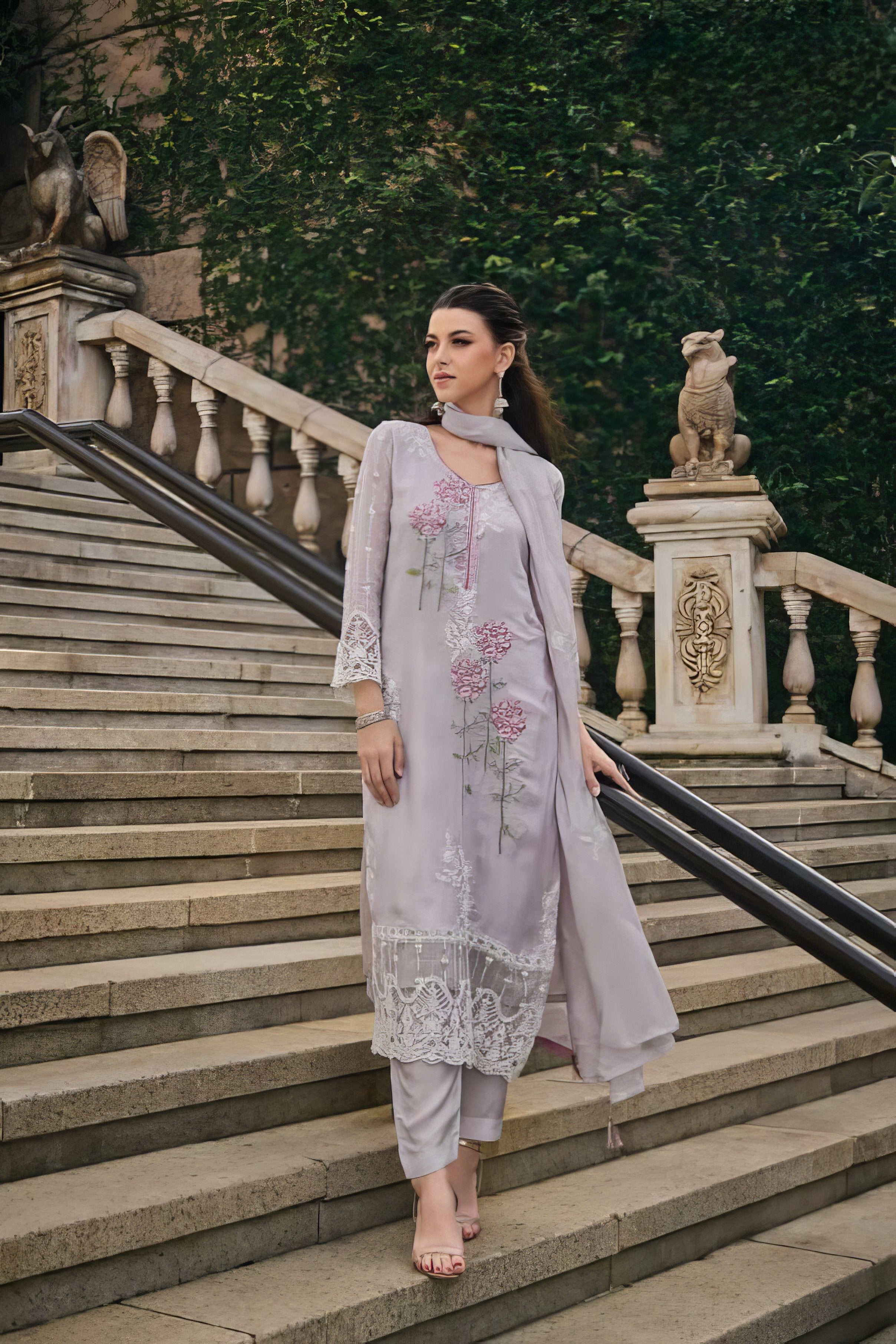 Organza Elegance Pakistani Suit LXPK0092