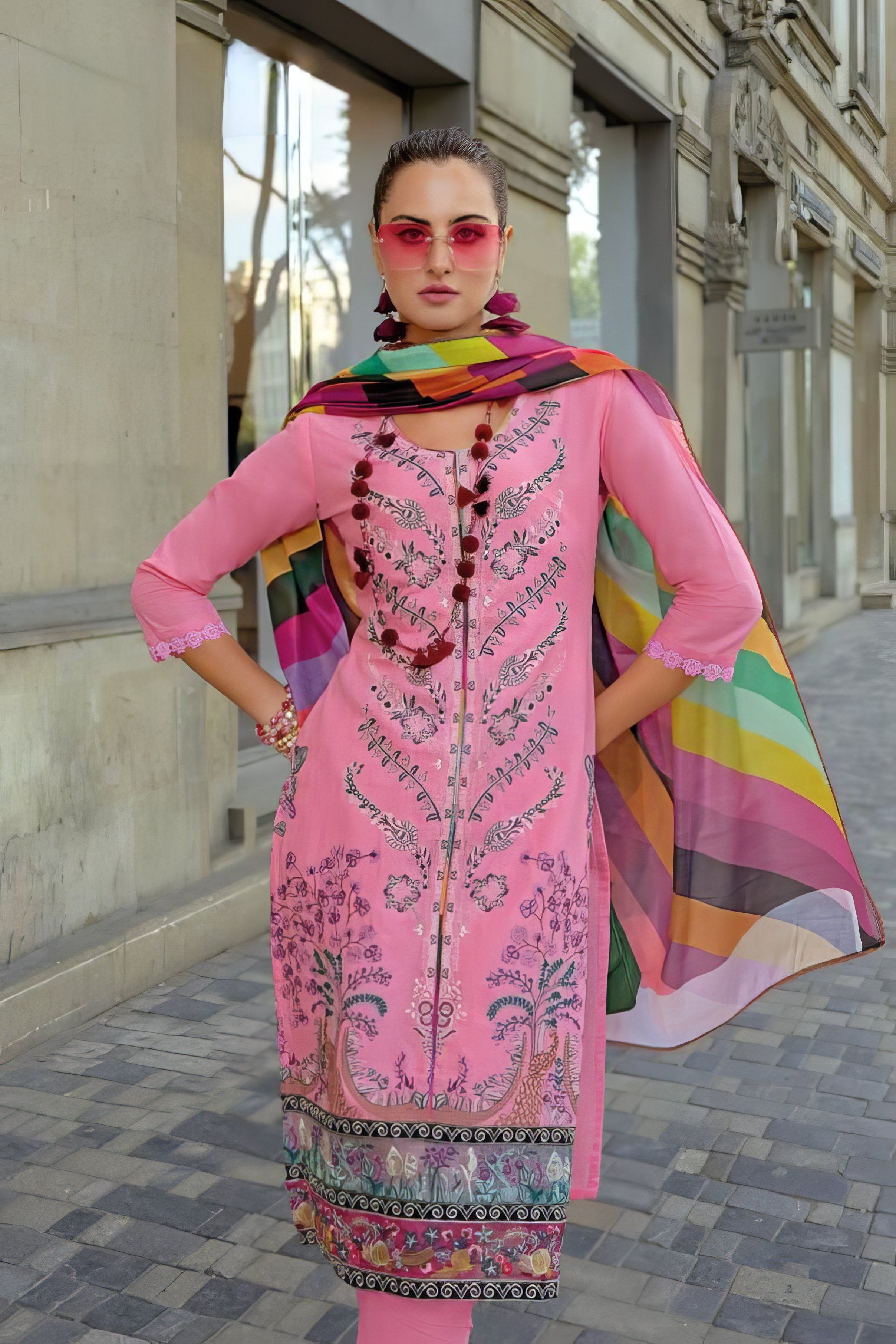 Cotton Based Ethnic Suit EAST0043