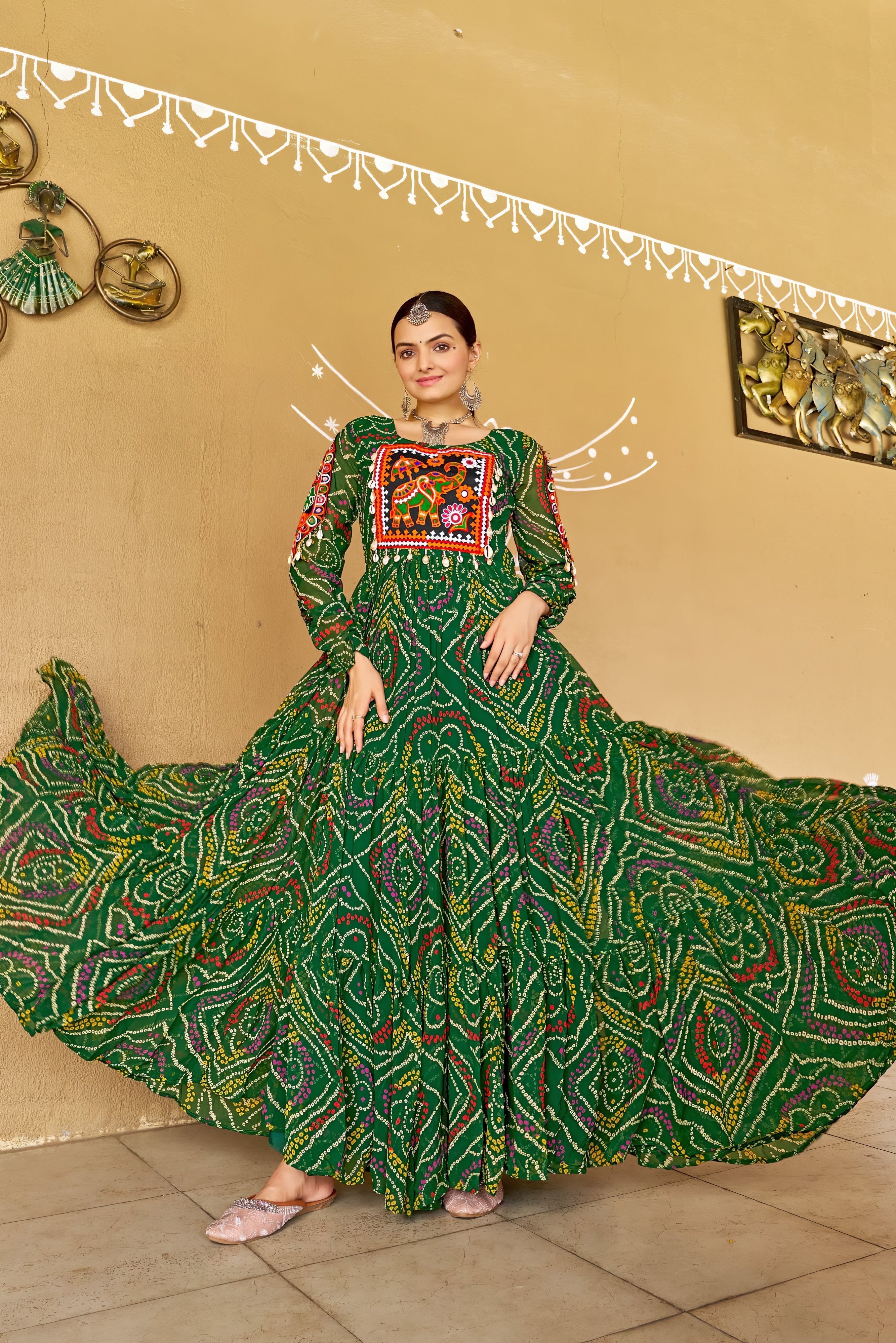 Rangriti Navratri Special Gown NV0003