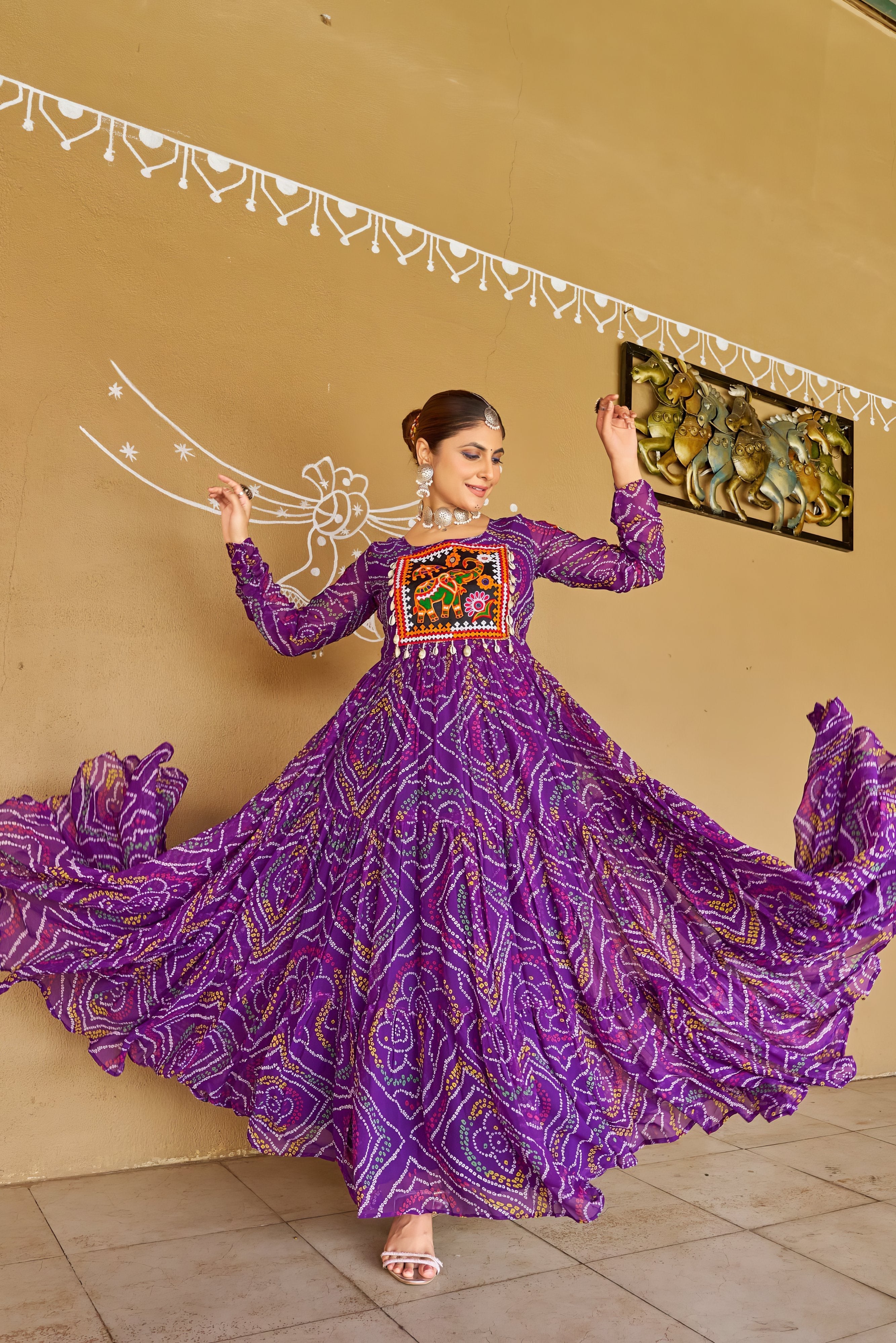 Rangriti Navratri Special Gown NV0003