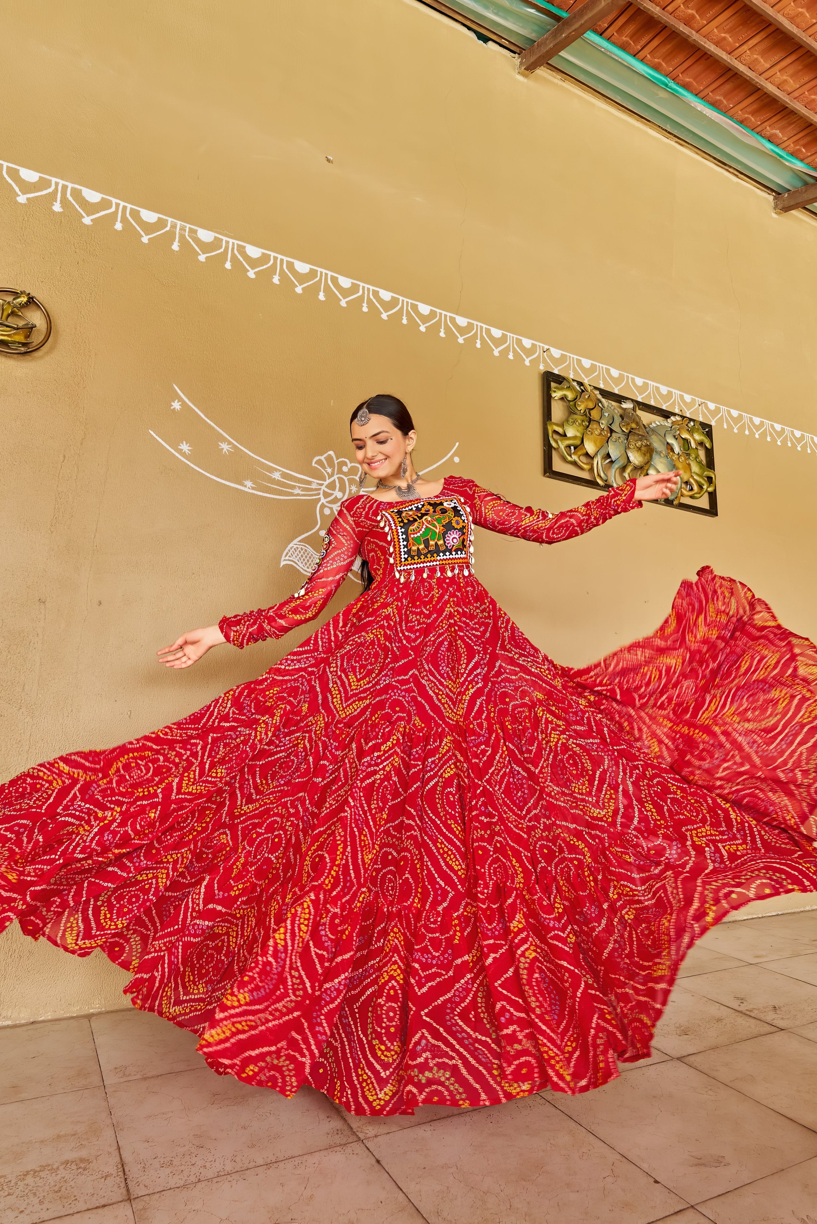 Rangriti Navratri Special Gown NV0003