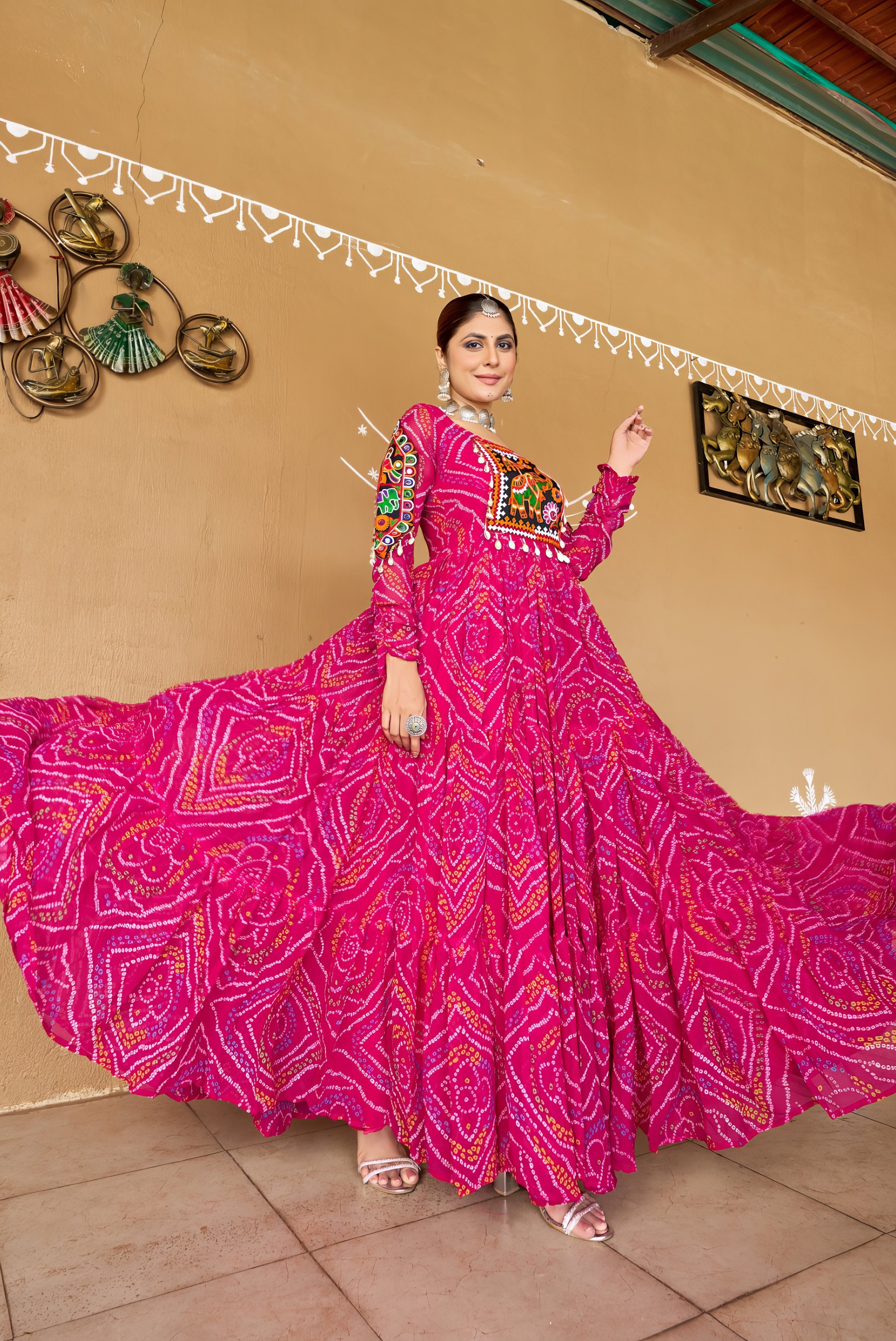 Rangriti Navratri Special Gown NV0003