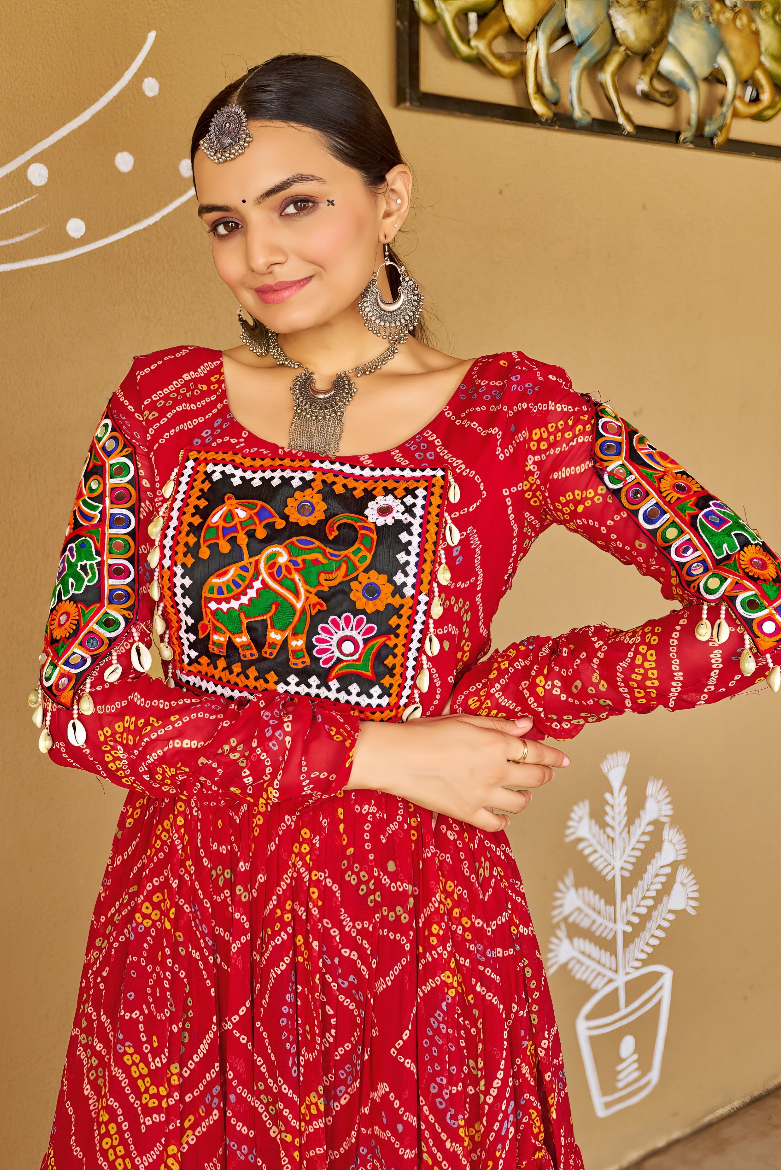 Rangriti Navratri Special Gown NV0003