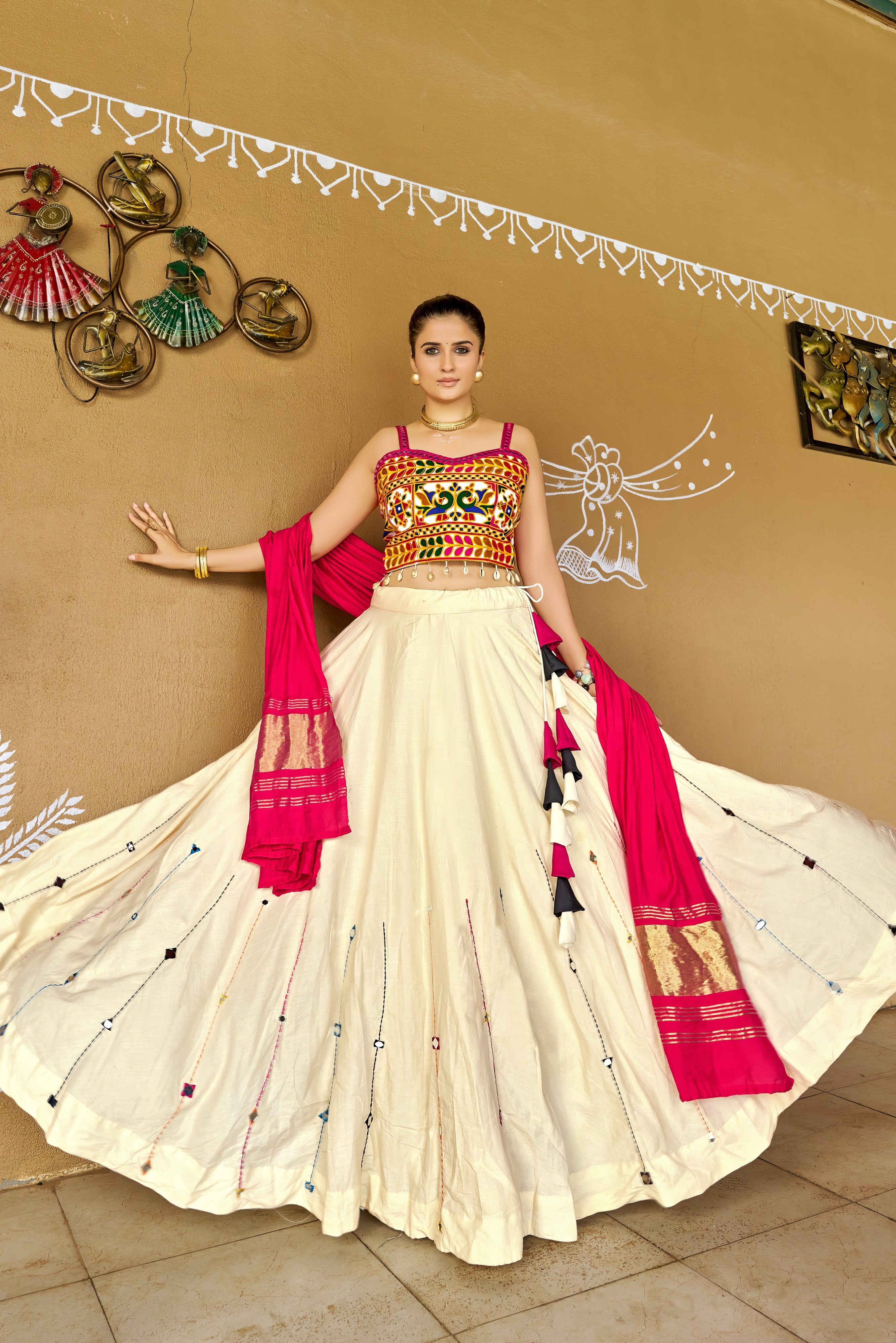 Navrang Kutchi Lehenga Set NV0004
