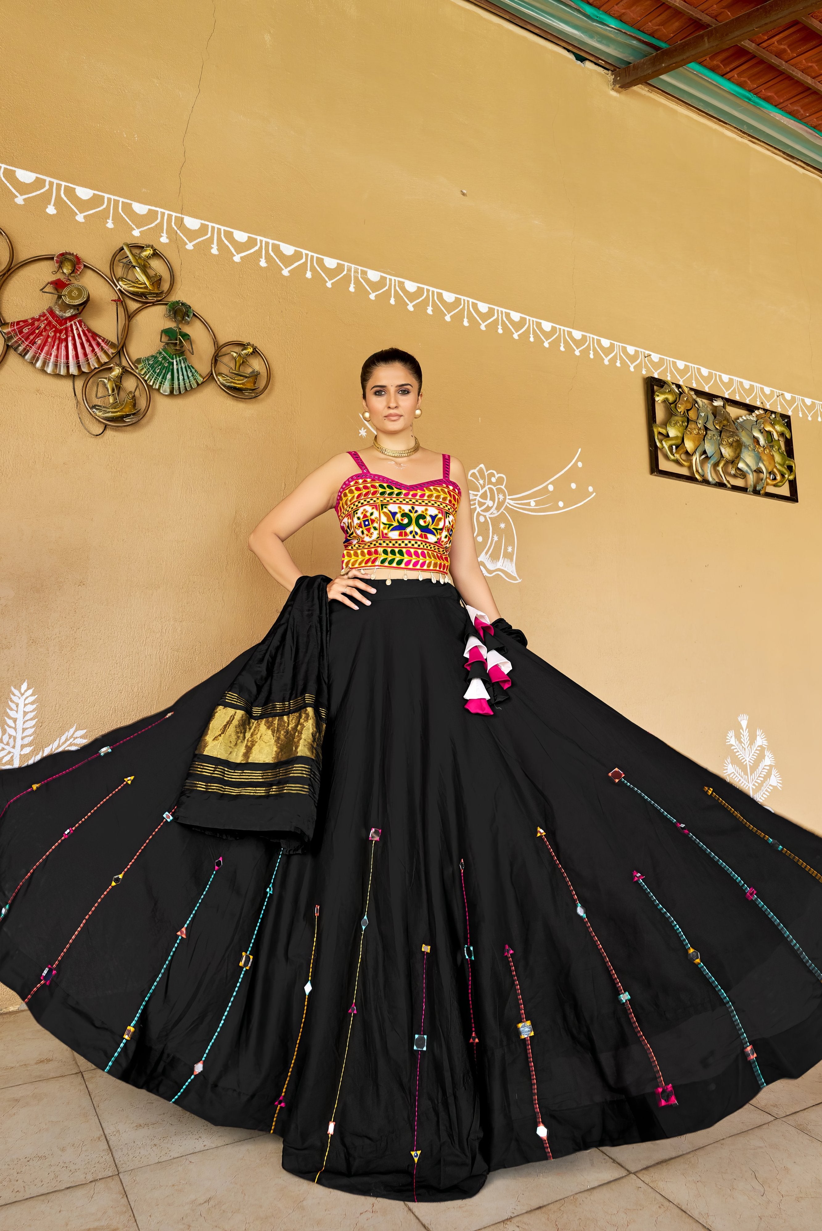 Navrang Kutchi Lehenga Set NV0004