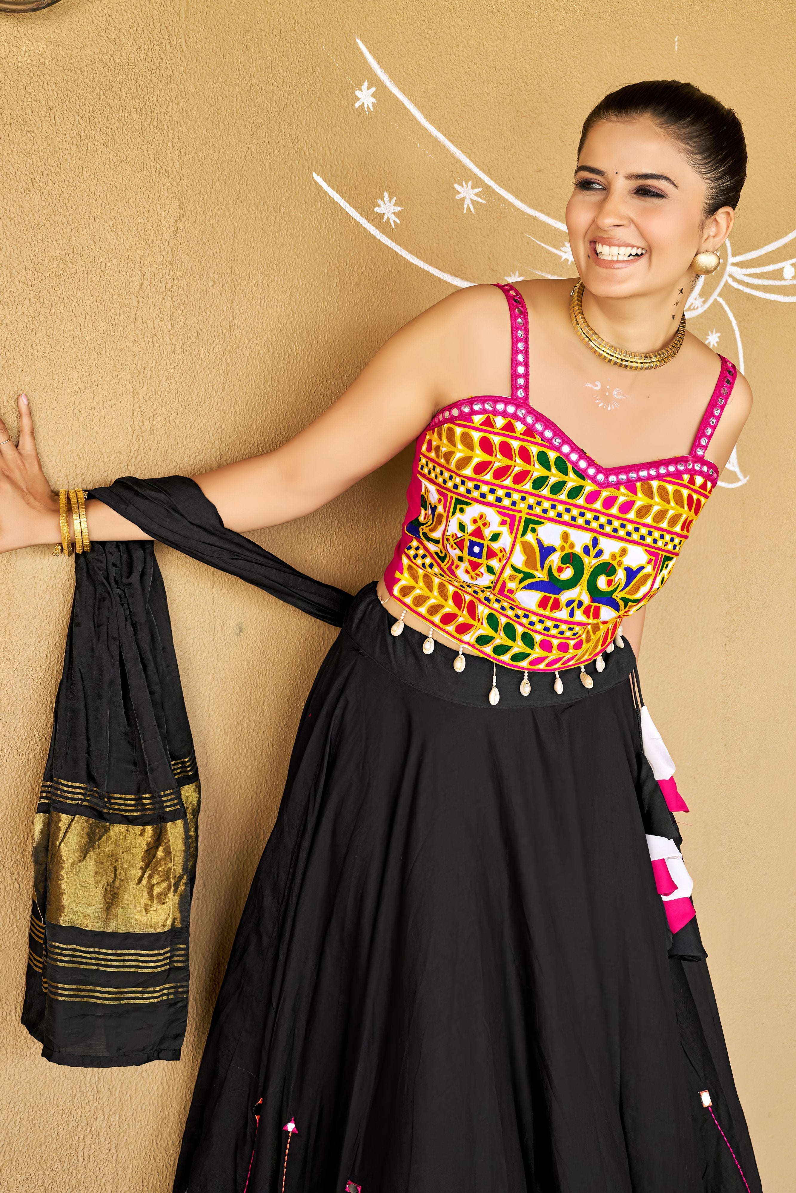 Navrang Kutchi Lehenga Set NV0004