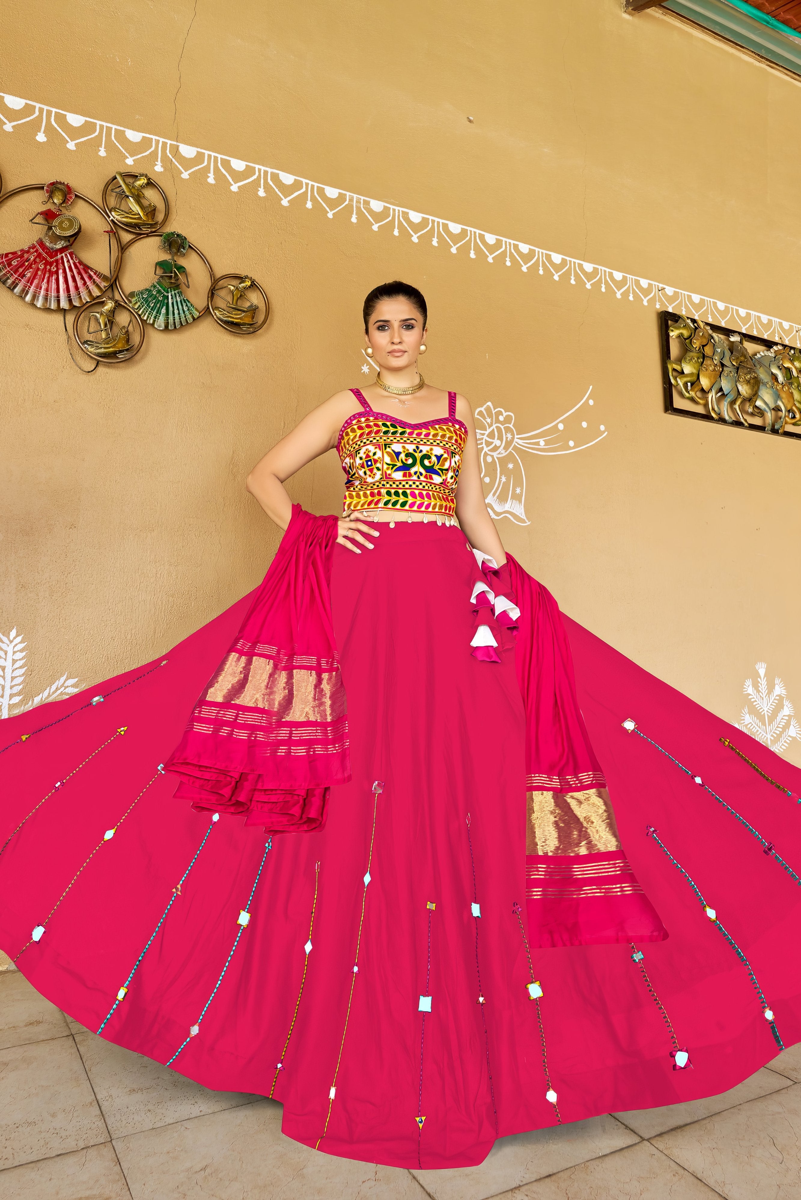 Navrang Kutchi Lehenga Set NV0004