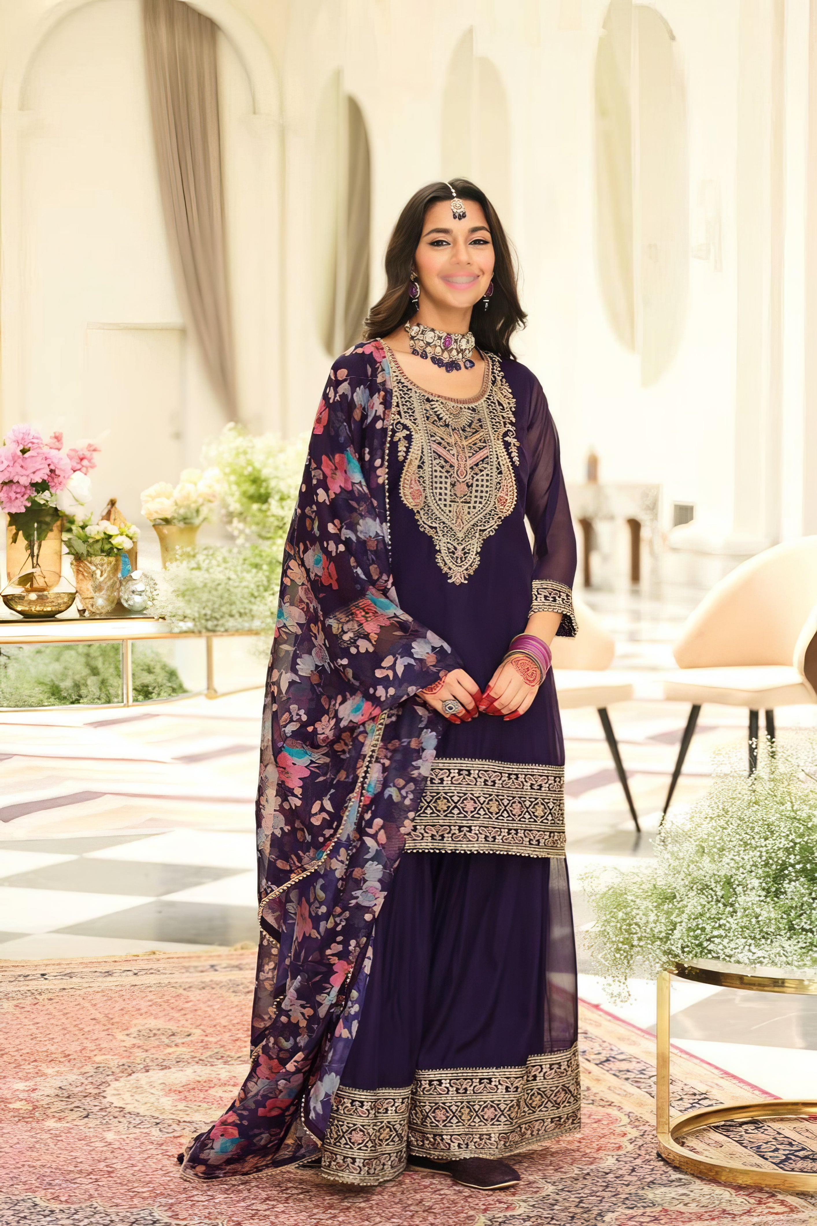 Regal Charm Sharara Set LXSR0115