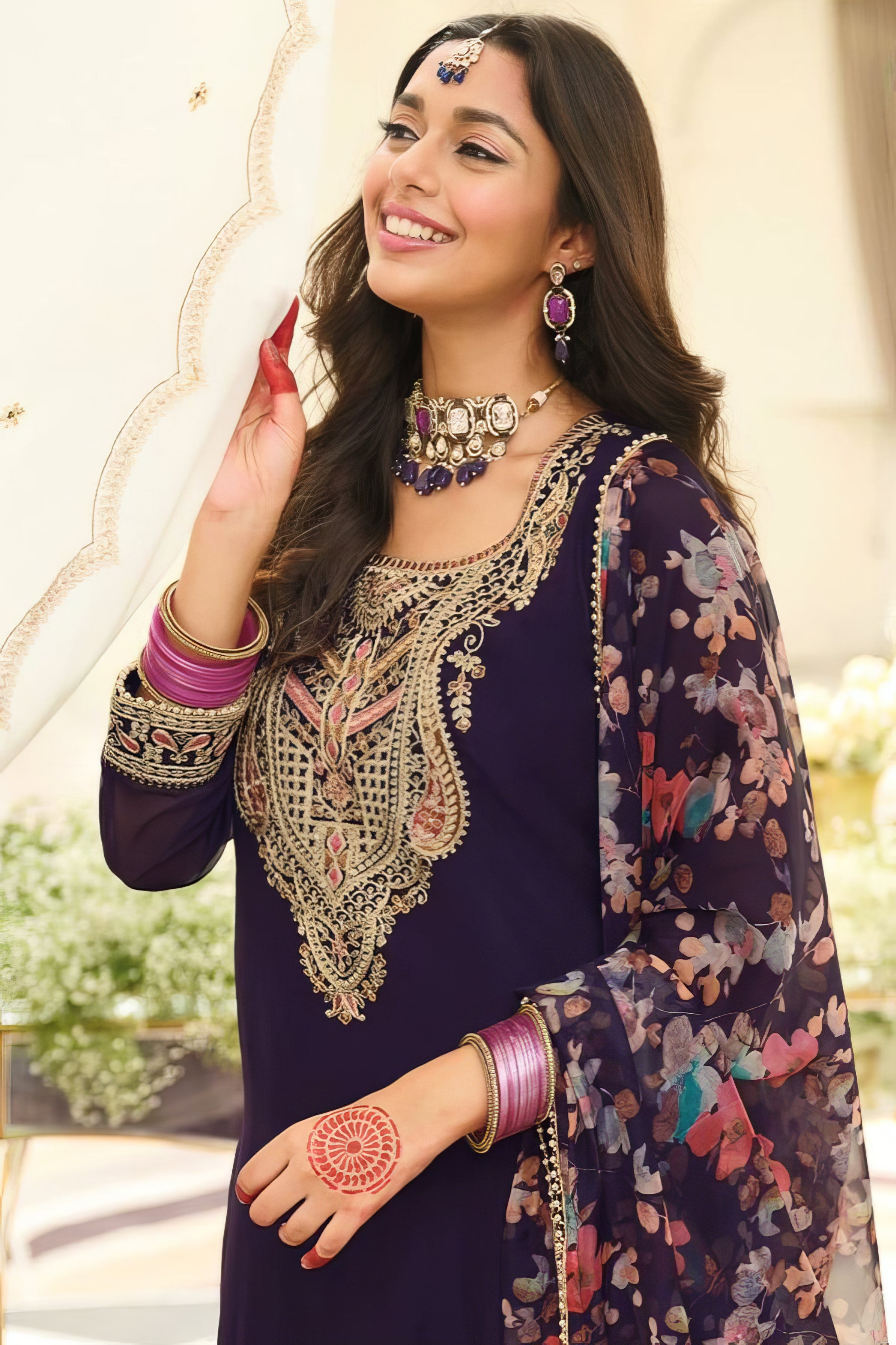 Regal Charm Sharara Set LXSR0115