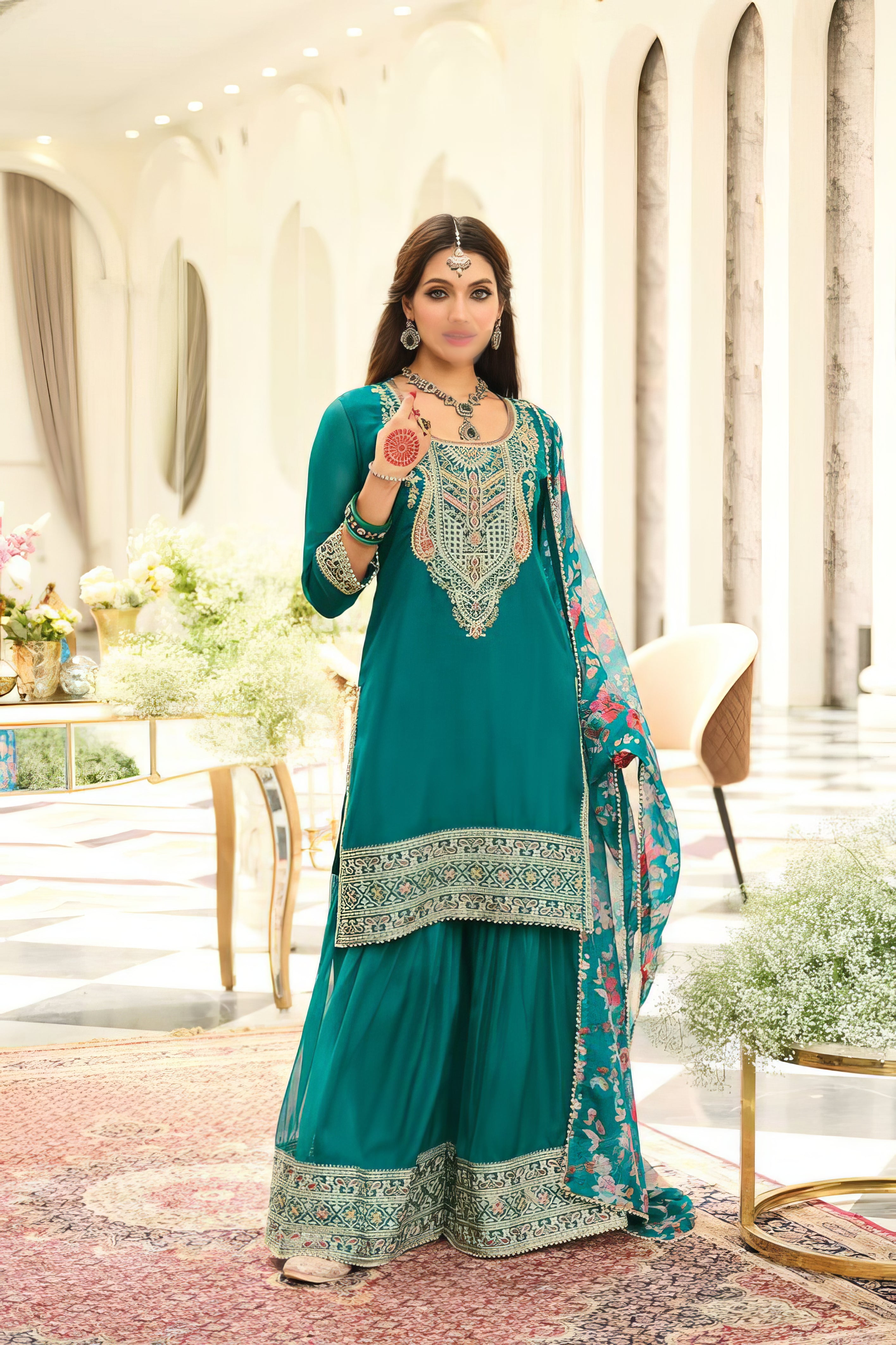 Regal Charm Sharara Set LXSR0115