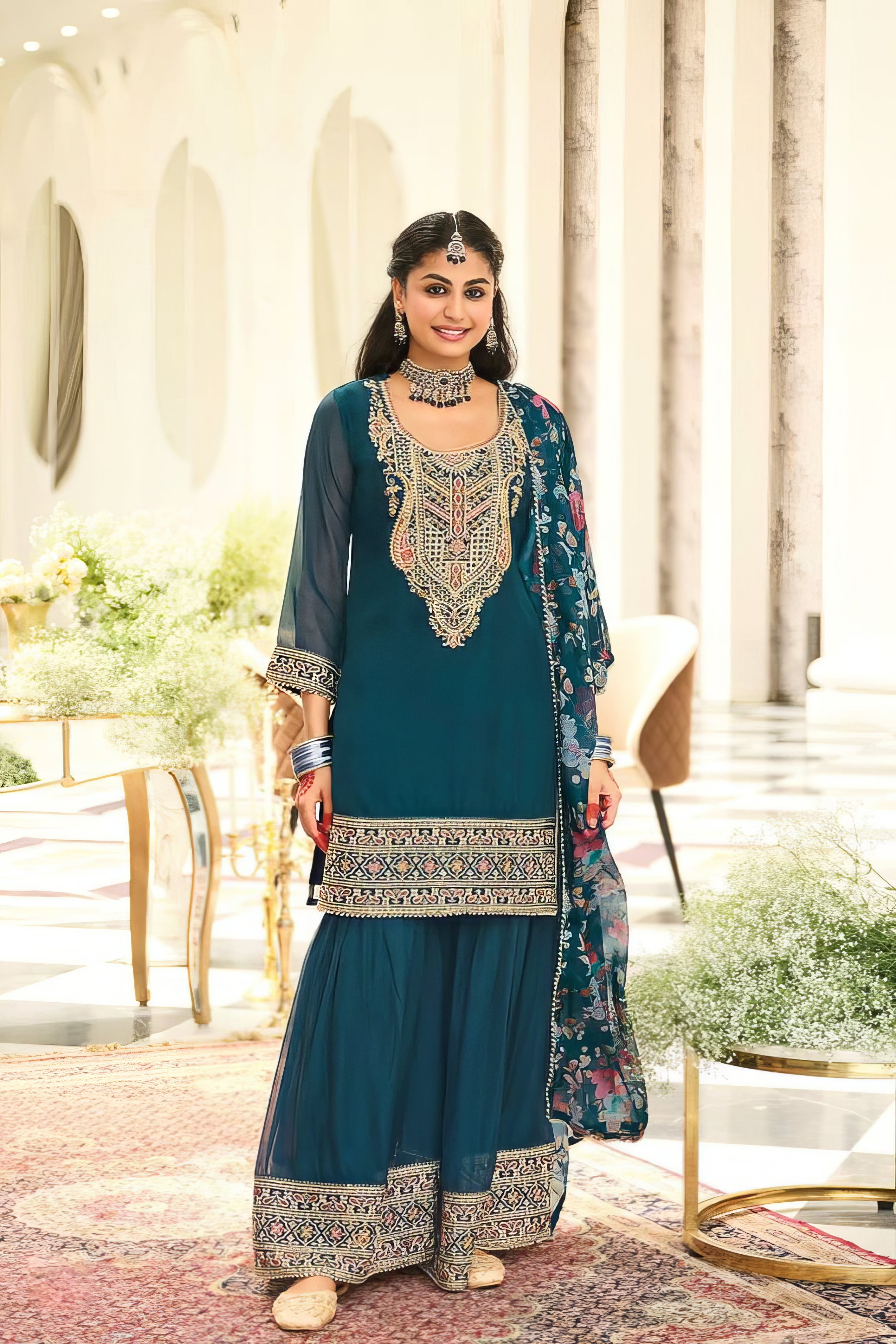 Regal Charm Sharara Set LXSR0115